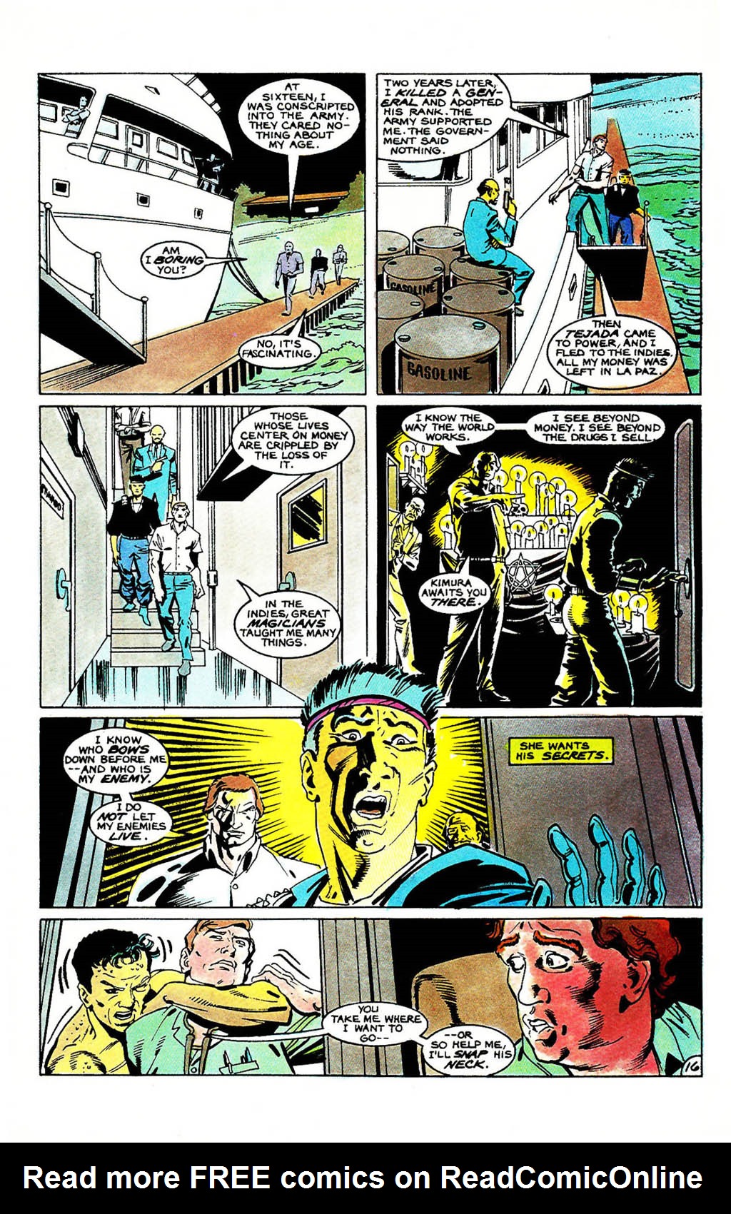 Read online Whisper (1986) comic -  Issue #9 - 19