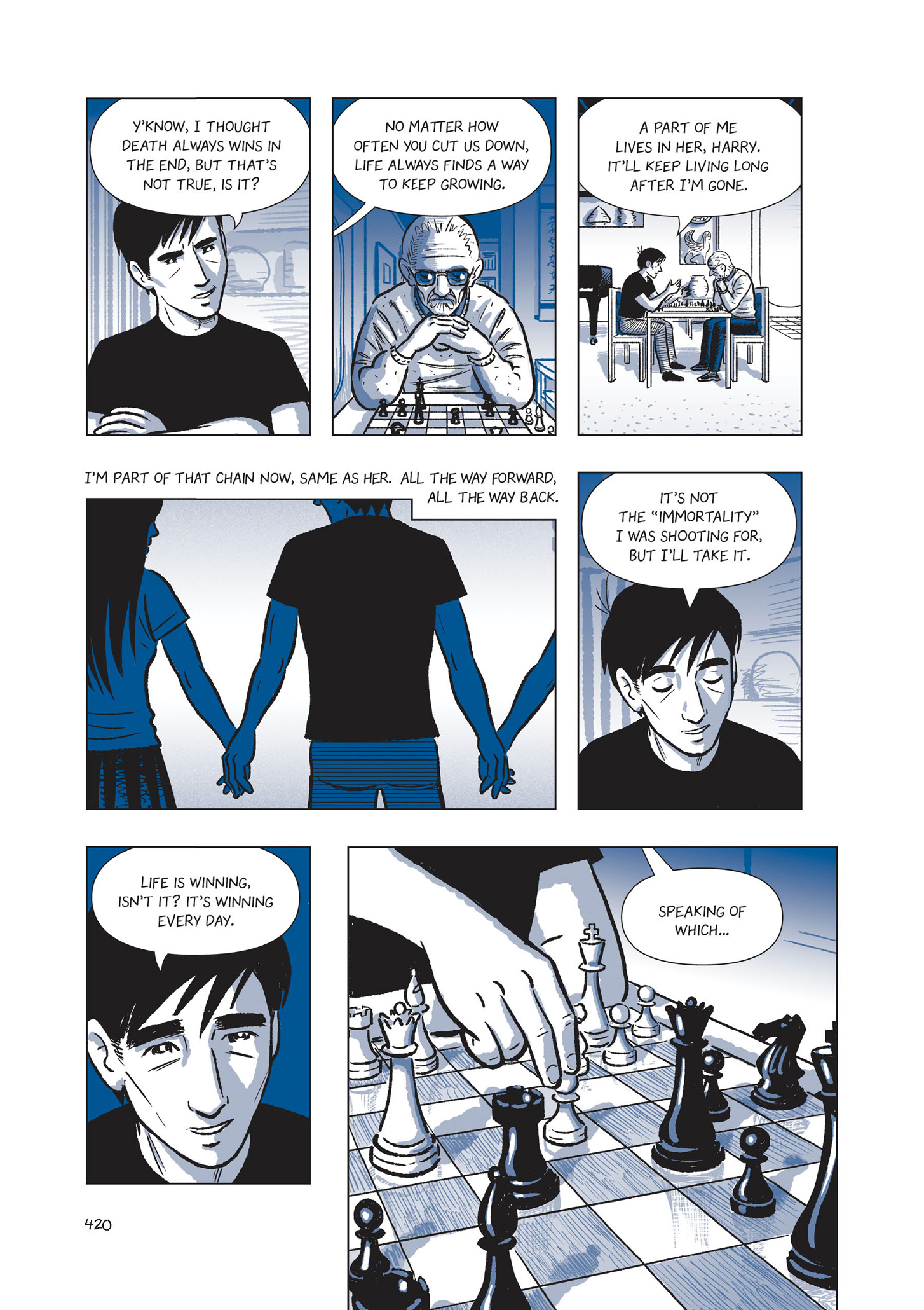 Read online The Sculptor comic -  Issue # Part 4 - 19
