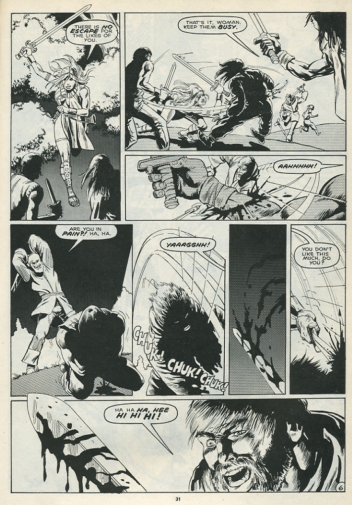 Read online The Savage Sword Of Conan comic -  Issue #172 - 33