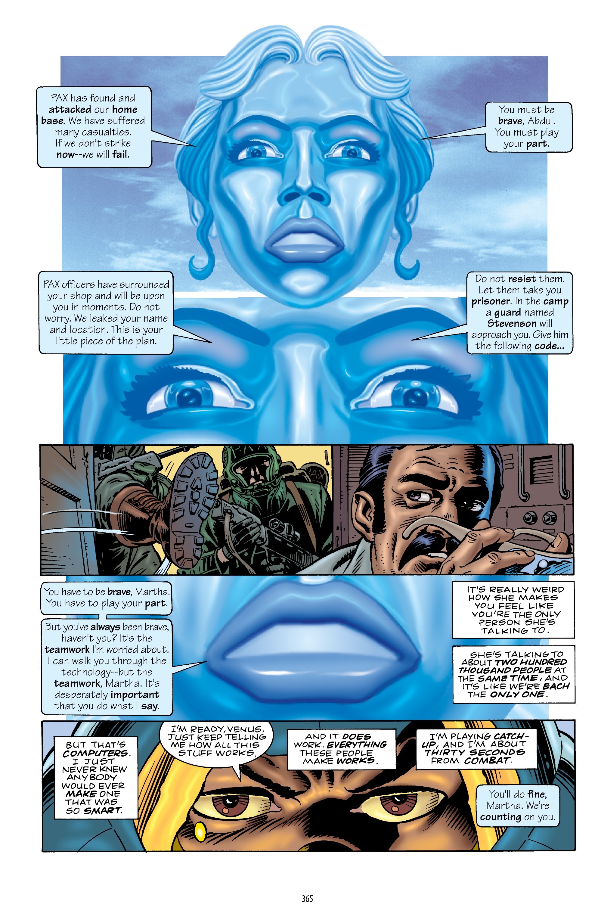 Read online The Life and Times of Martha Washington in the Twenty-First Century comic -  Issue # TPB (Part 4) - 47