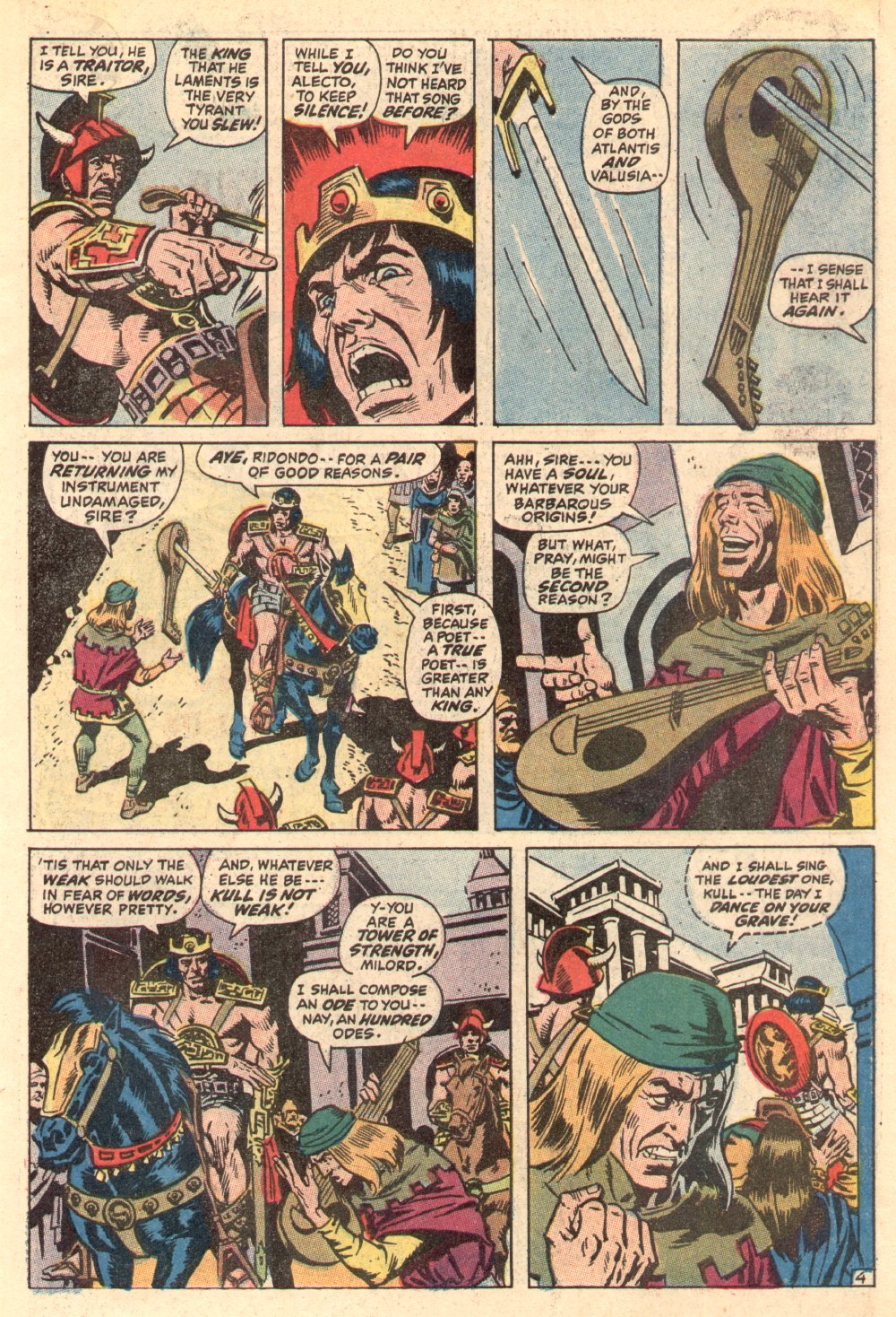 Read online Kull, the Conqueror (1971) comic -  Issue #1 - 7
