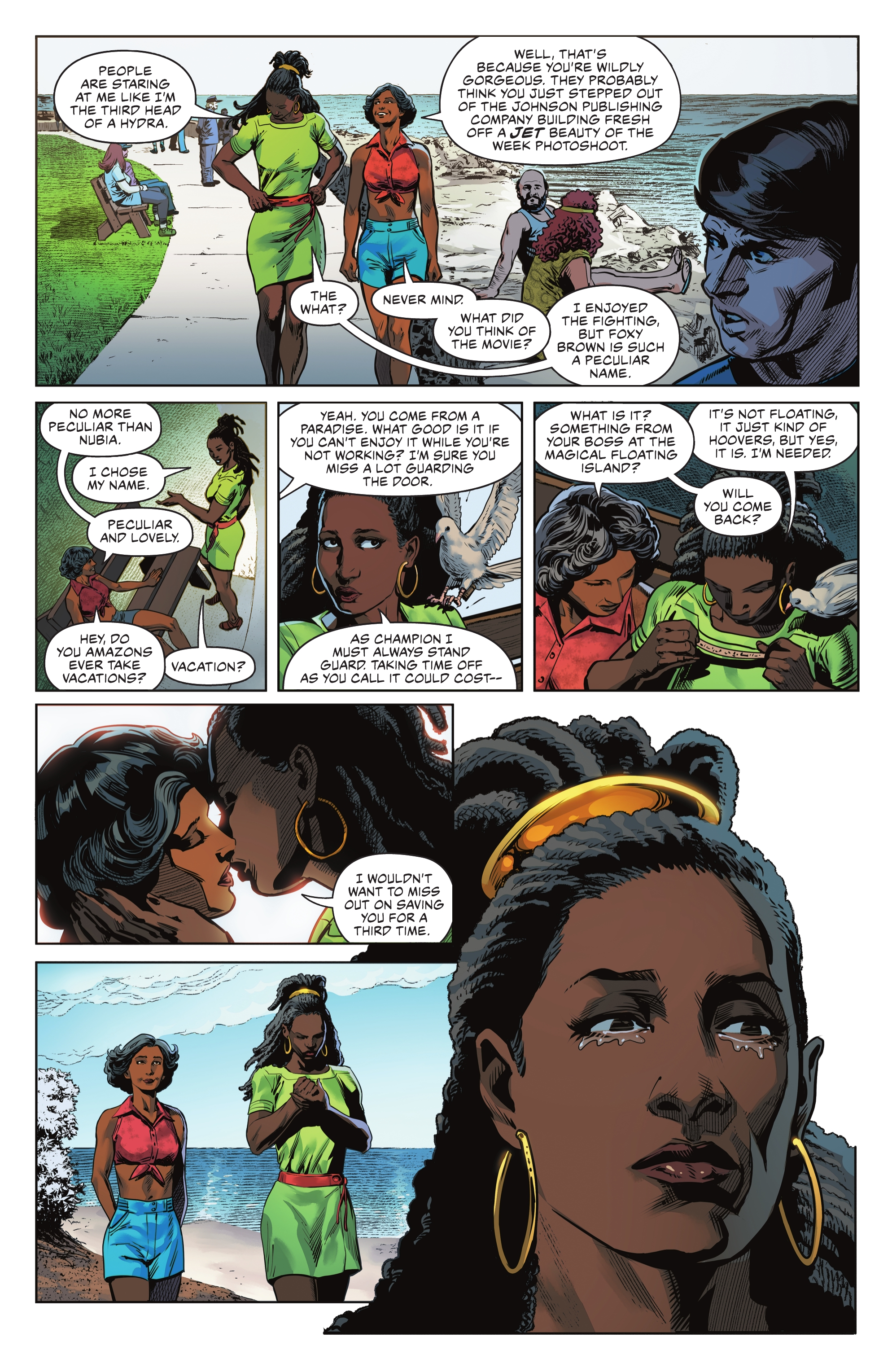 Read online Nubia & the Amazons comic -  Issue #4 - 16