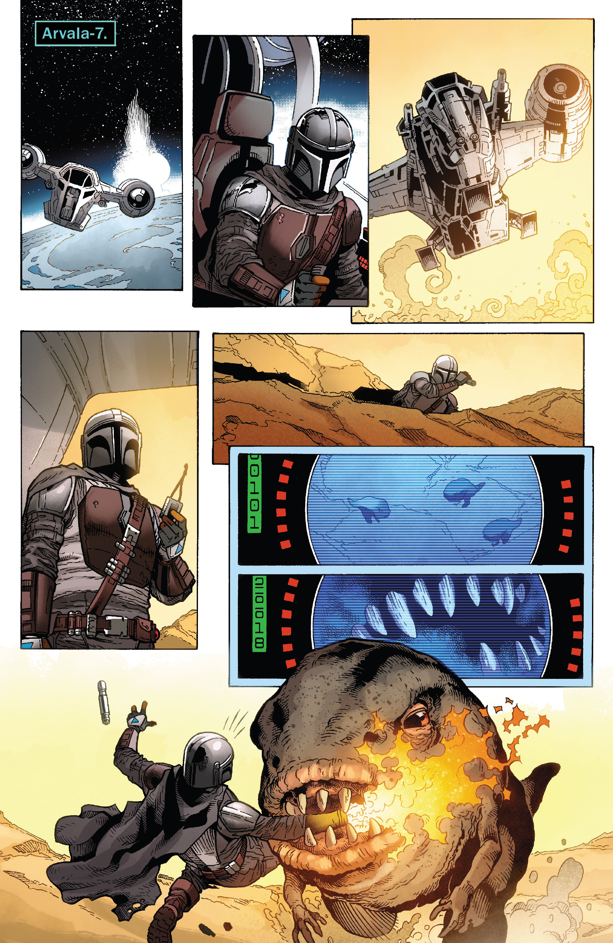 Read online Star Wars: The Mandalorian comic -  Issue #1 - 25