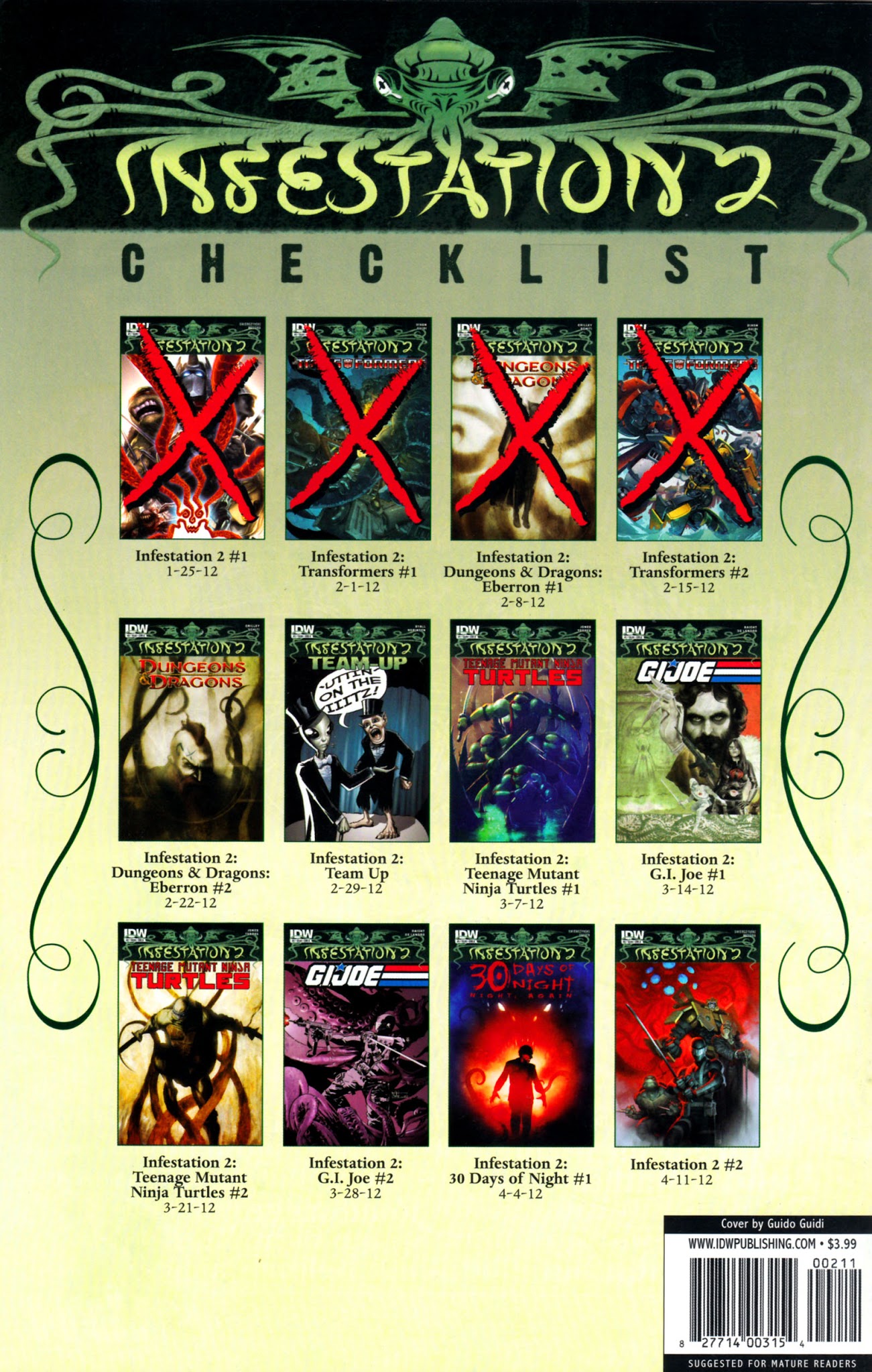 Read online Infestation 2: Transformers comic -  Issue #2 - 32