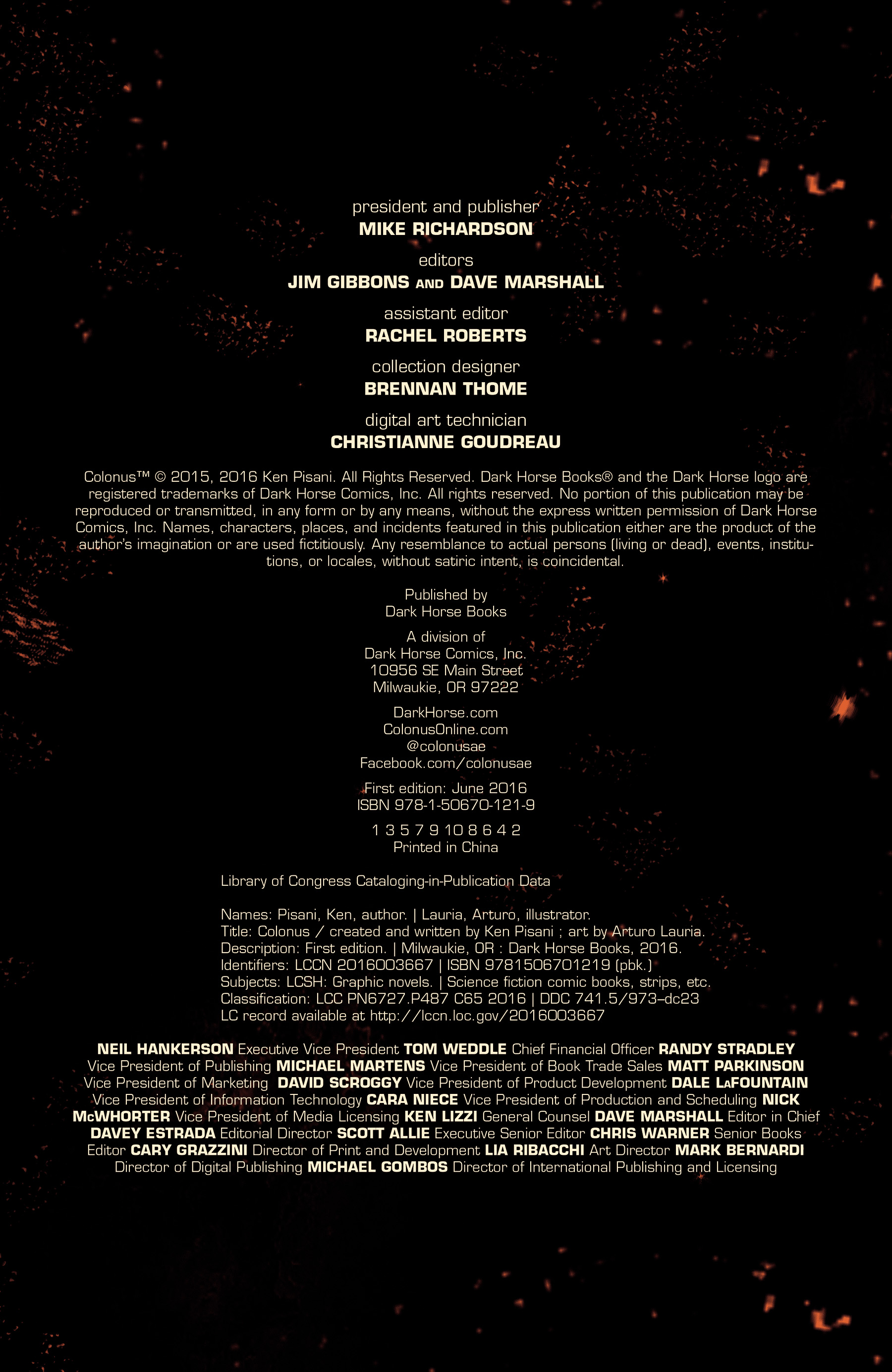 Read online Colonus comic -  Issue # Full - 6