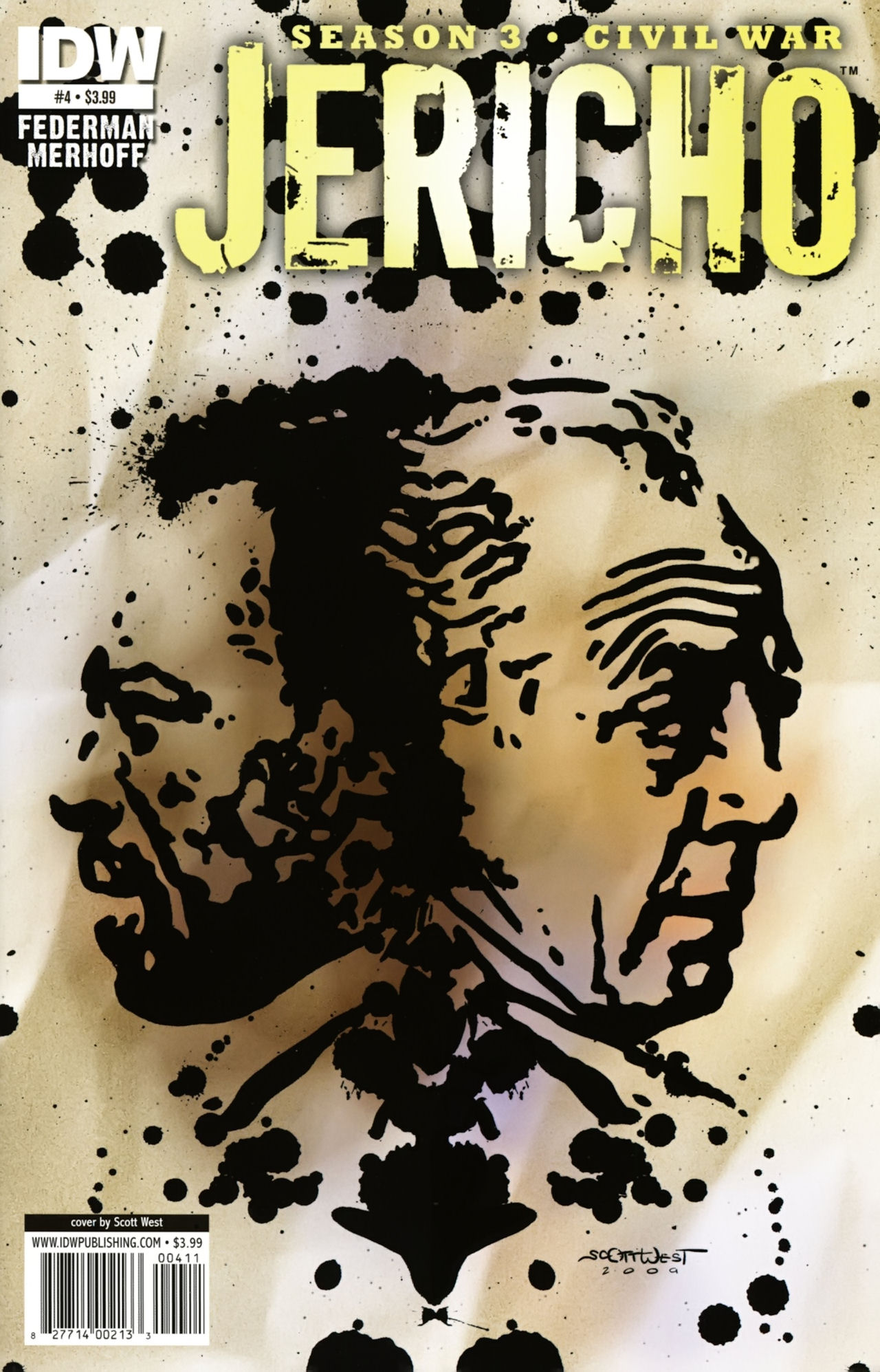 Read online Jericho comic -  Issue #4 - 1