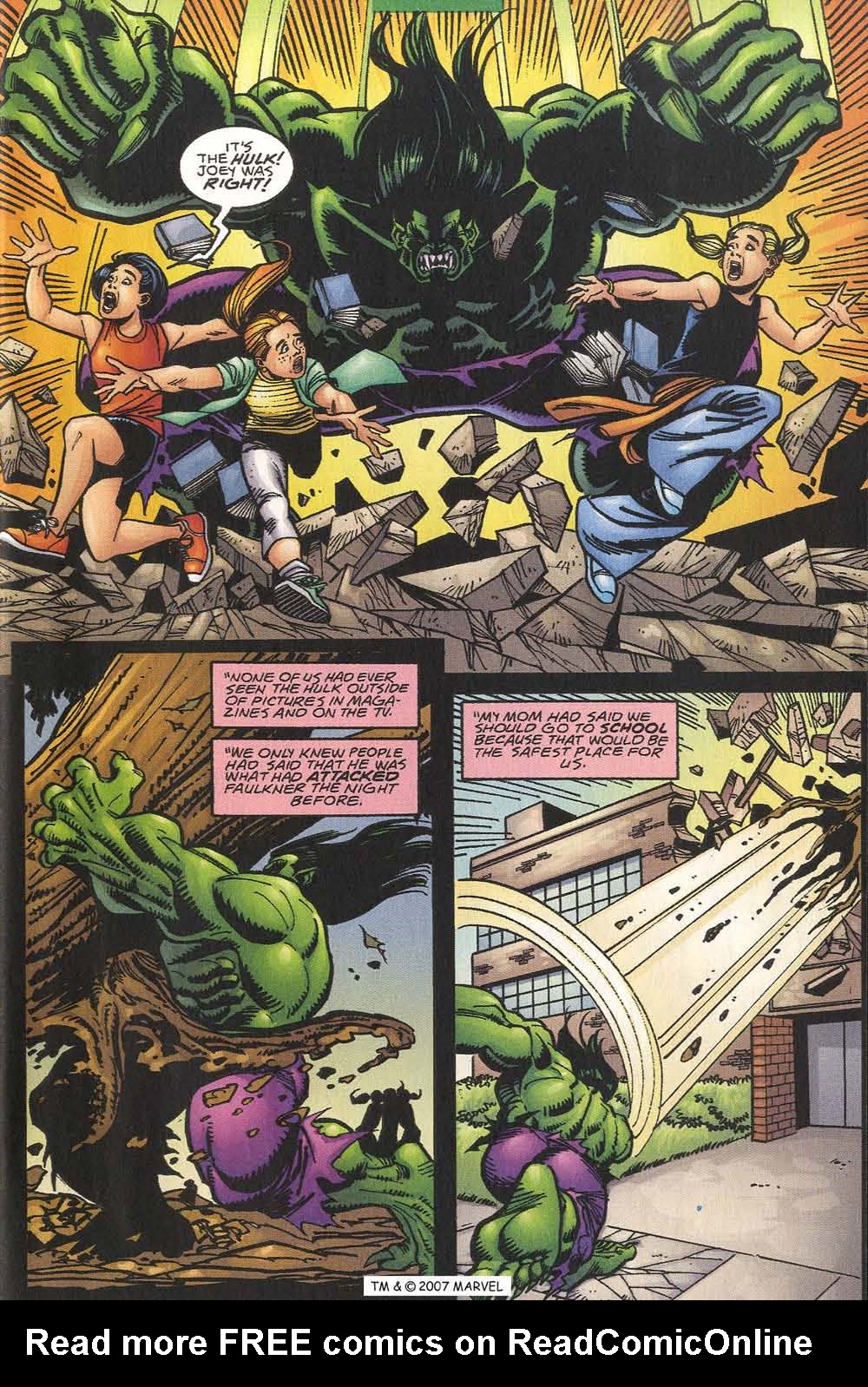Read online Hulk (1999) comic -  Issue #5 - 5