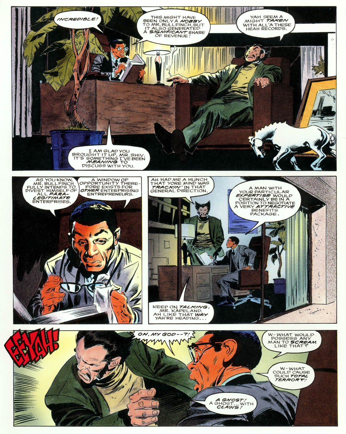 Read online Marvel Graphic Novel comic -  Issue #67 - Wolverine - Bloody Choices - 35