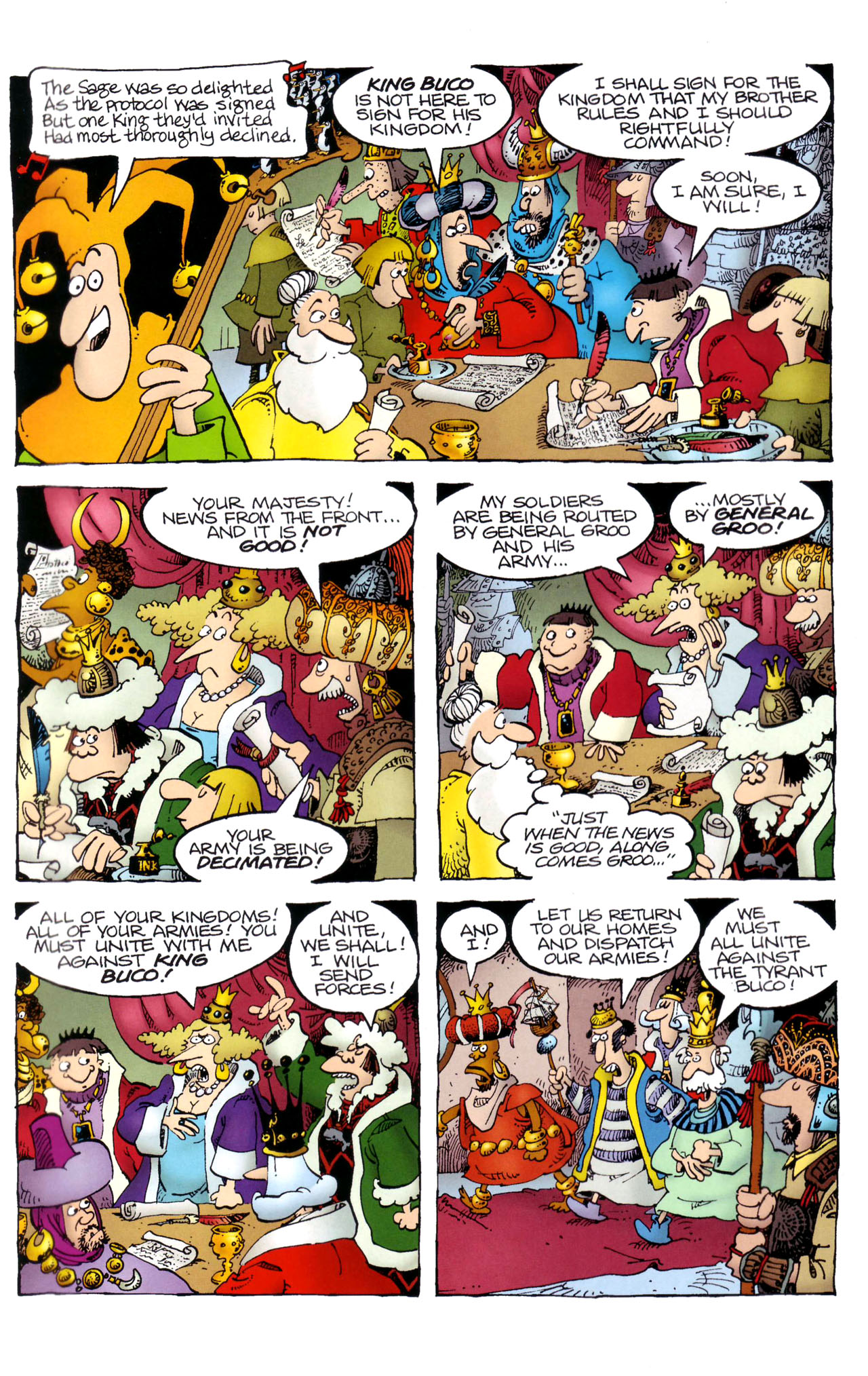 Read online Groo: Hell On Earth comic -  Issue #4 - 6