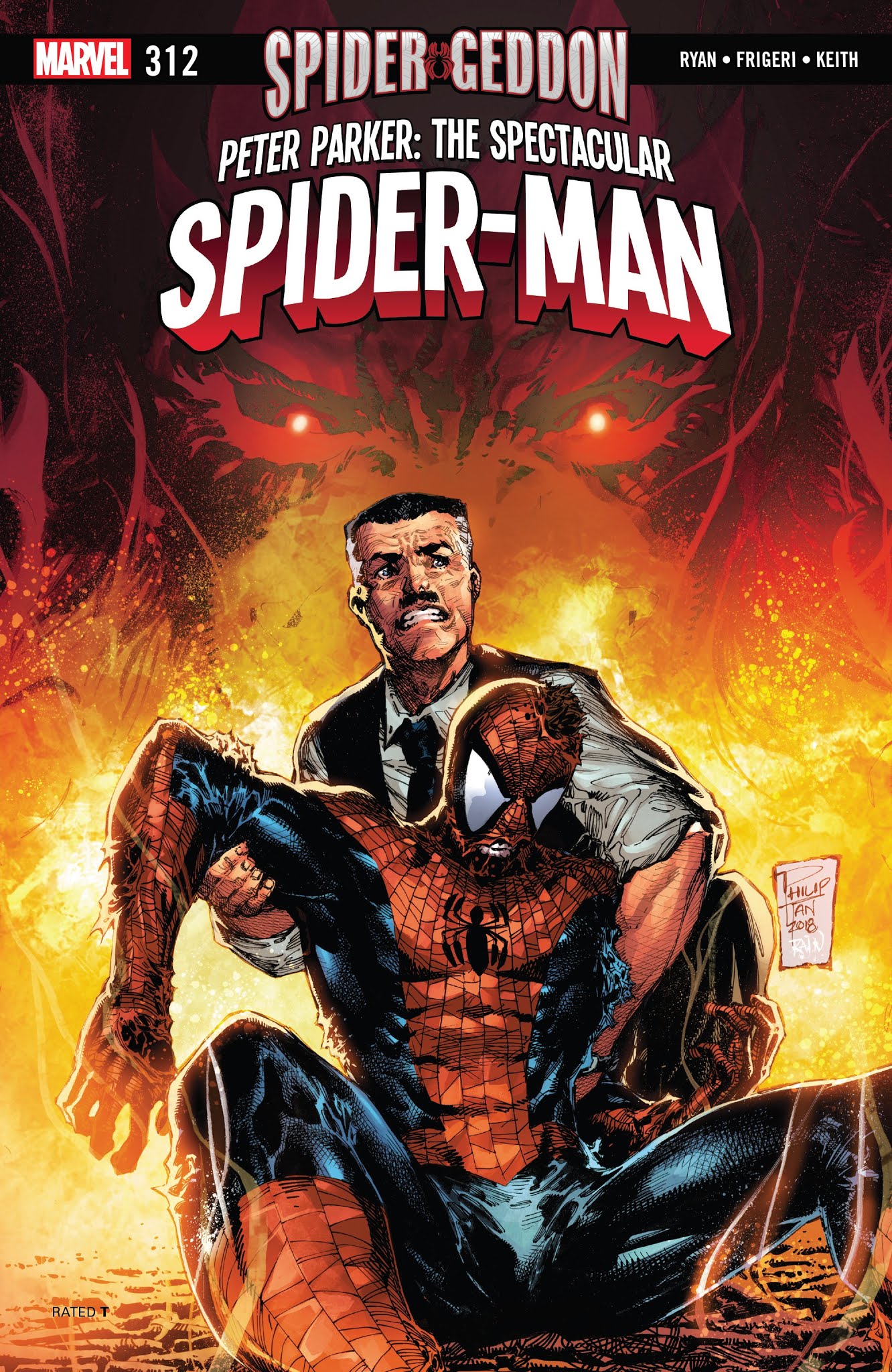 Read online Peter Parker: The Spectacular Spider-Man comic -  Issue #312 - 1