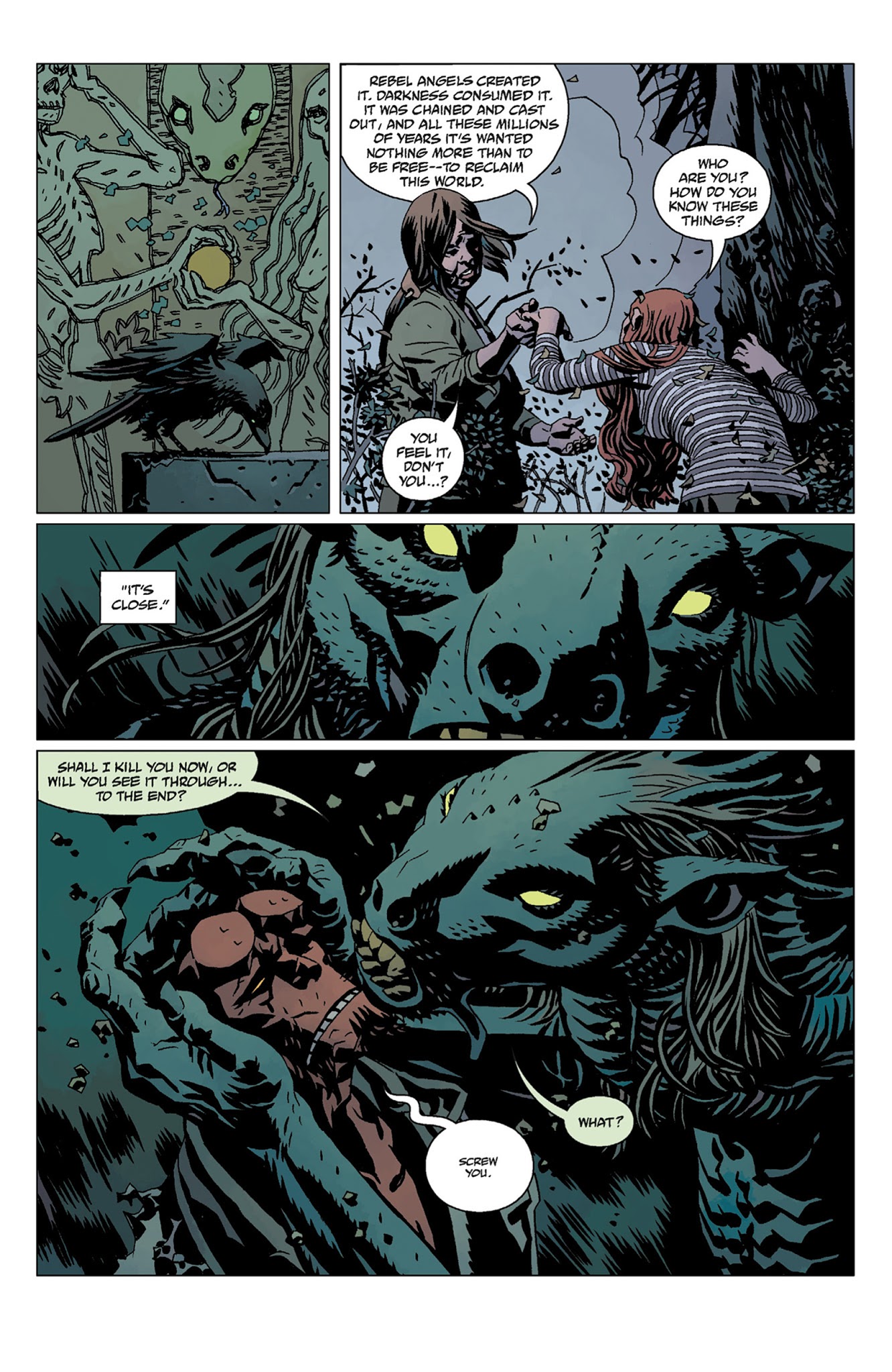 Read online Hellboy: The Storm And The Fury comic -  Issue # TPB - 119