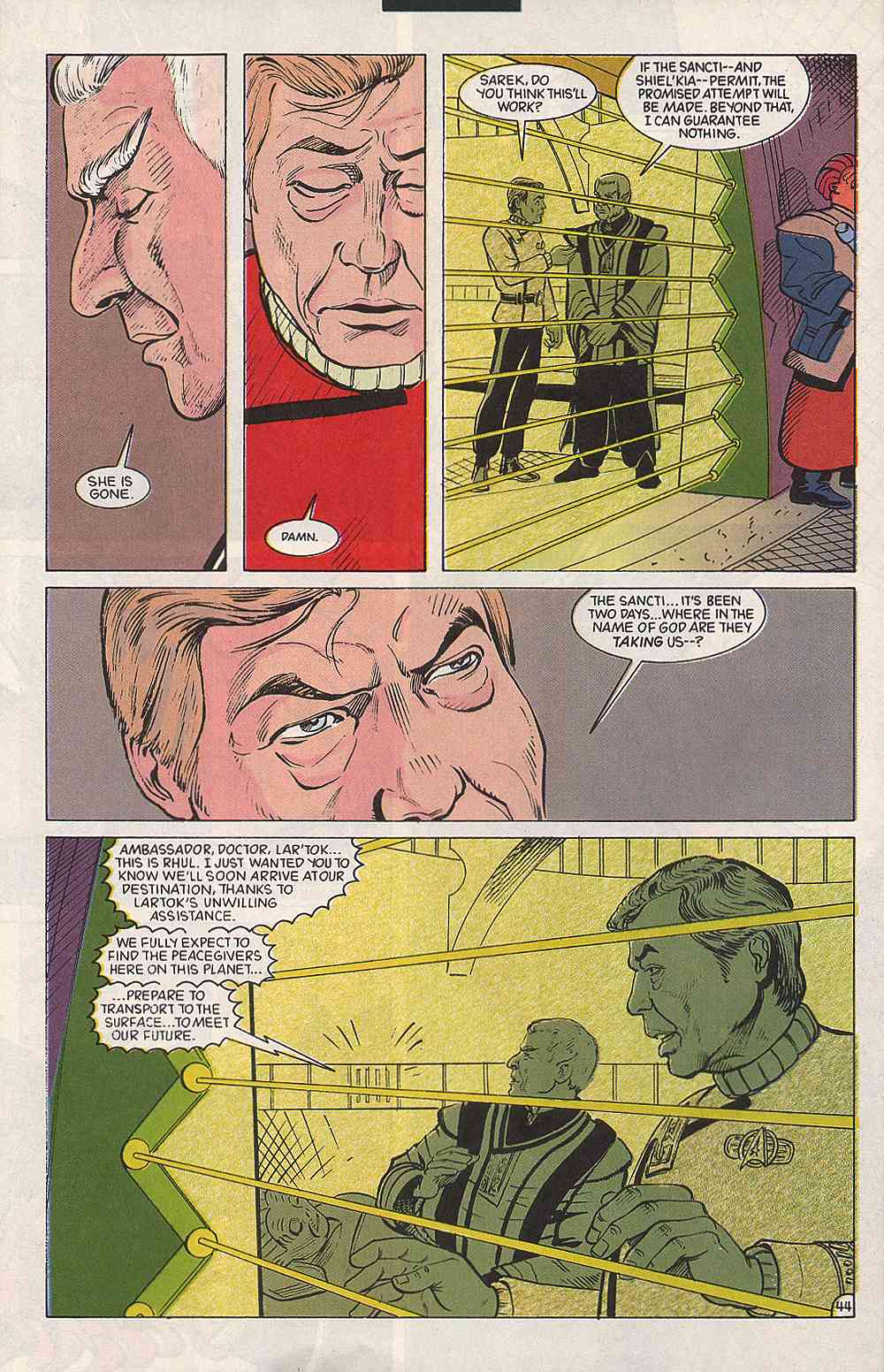 Read online Star Trek (1989) comic -  Issue # Annual 3 - 48