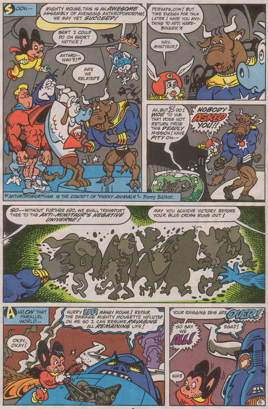 Read online Mighty Mouse comic -  Issue #5 - 8