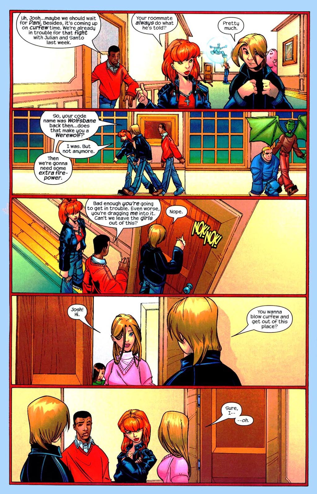 Read online New Mutants (2003) comic -  Issue #9 - 18