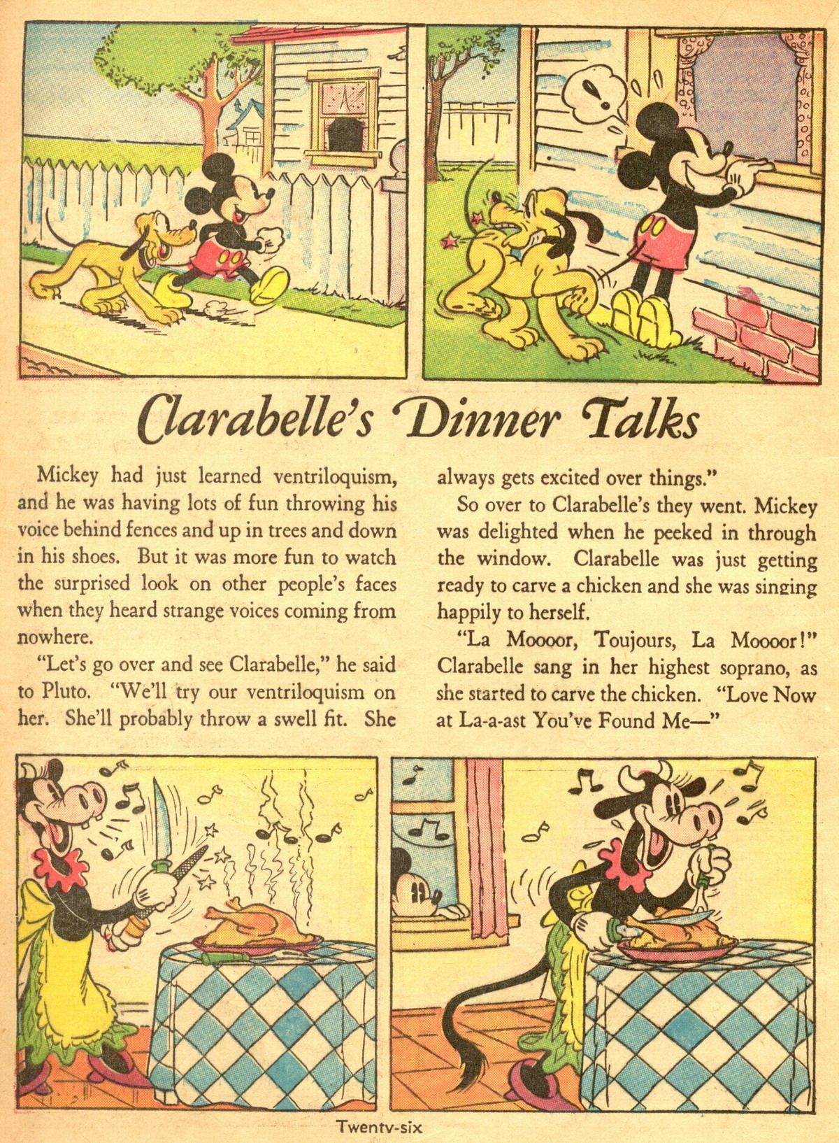 Read online Walt Disney's Comics and Stories comic -  Issue #1 - 27