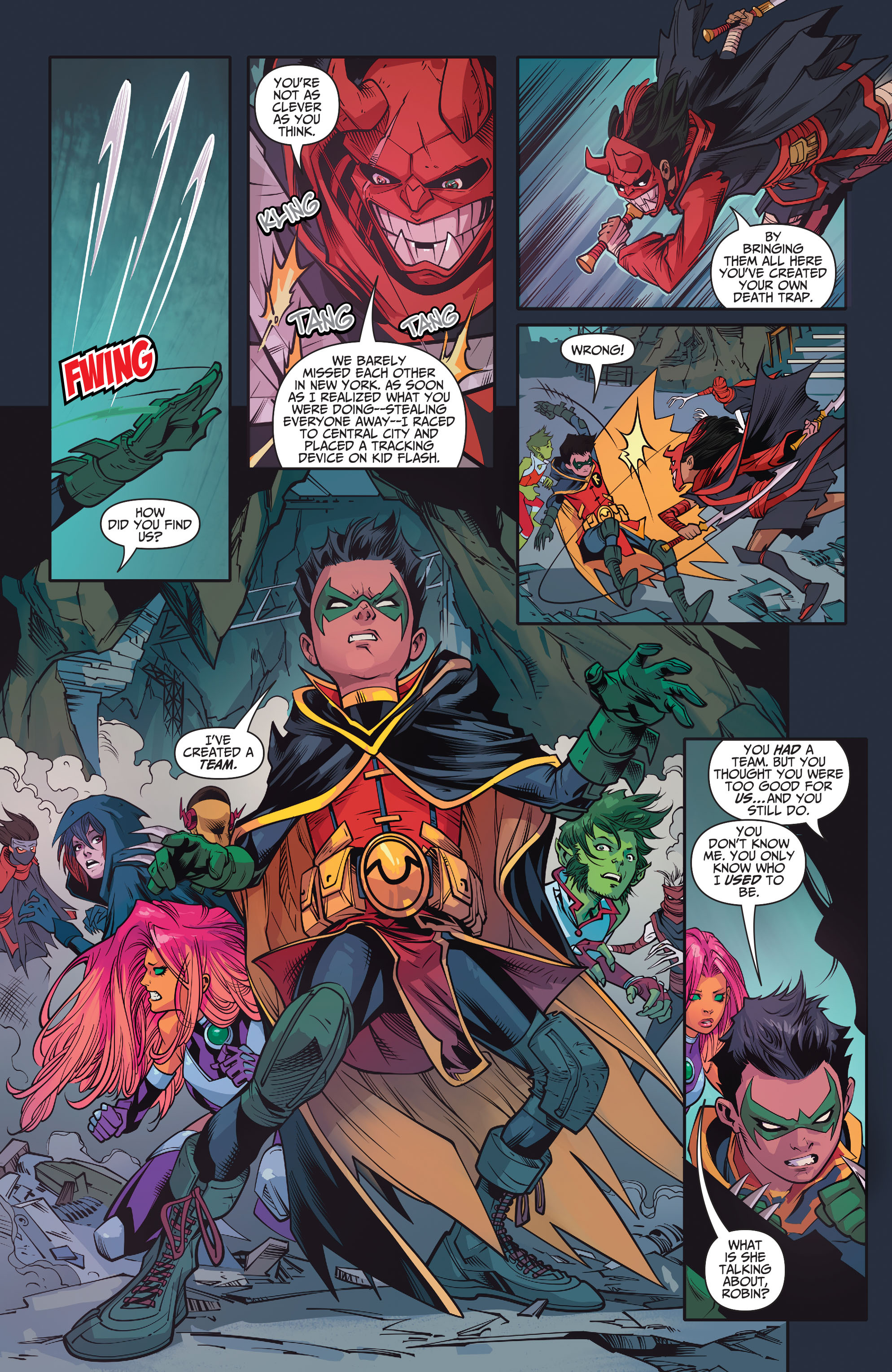 Read online Teen Titans (2016) comic -  Issue #2 - 17
