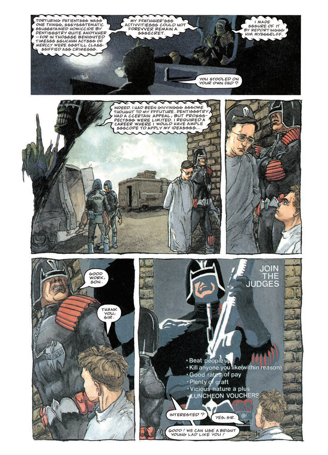 Read online Judge Death comic -  Issue # TPB Young Death - Boyhood of a Superfiend - 39