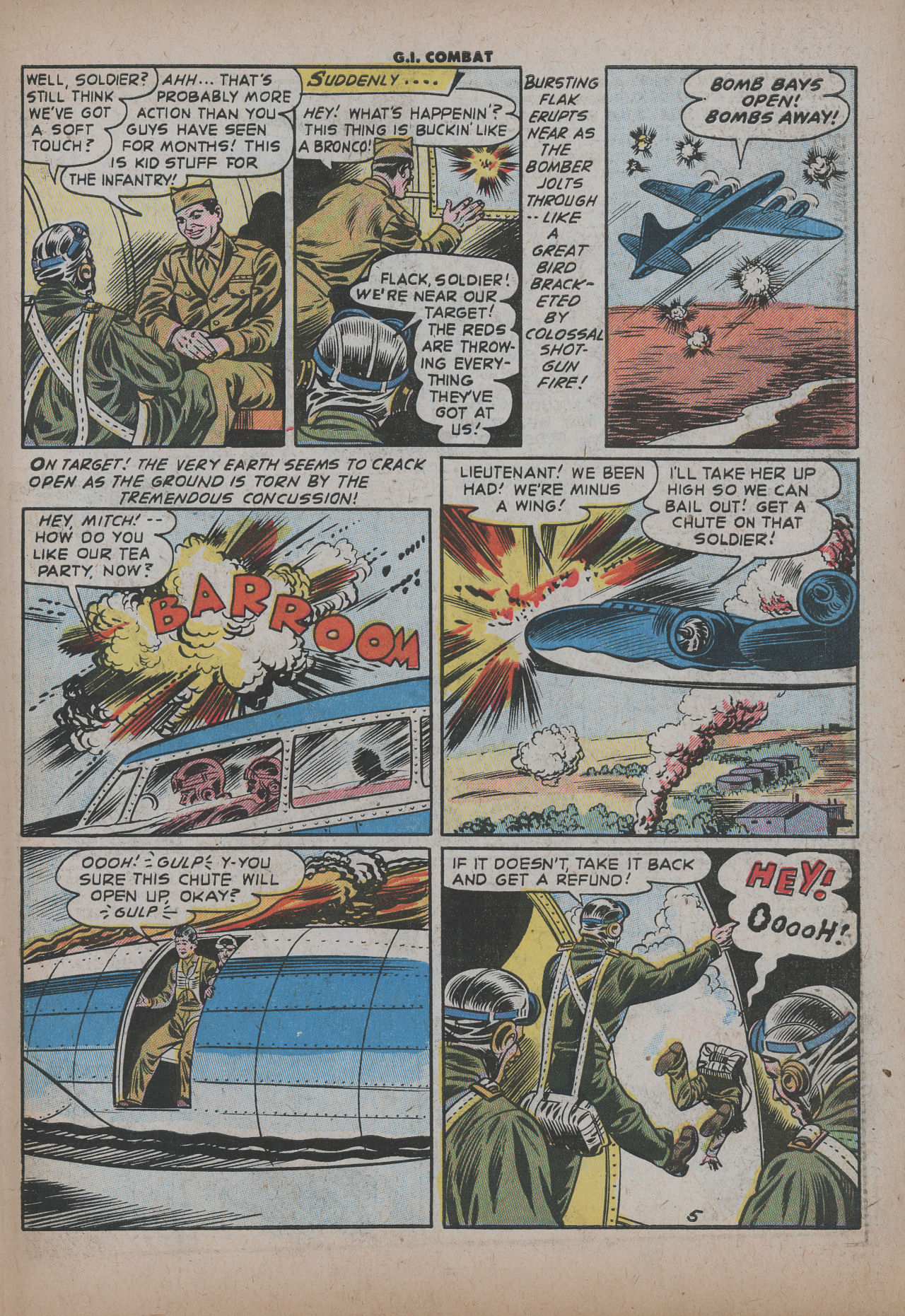 Read online G.I. Combat (1952) comic -  Issue #34 - 31