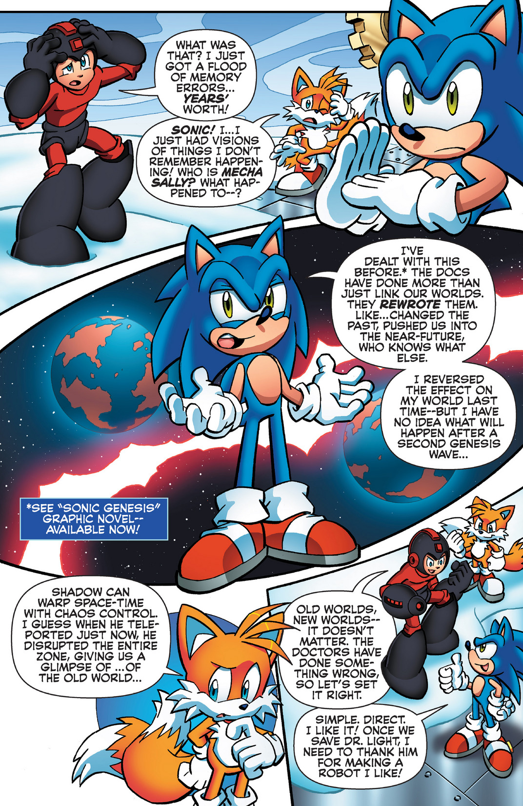 Read online Sonic Mega Man Worlds Collide comic -  Issue # Vol 2 - 68