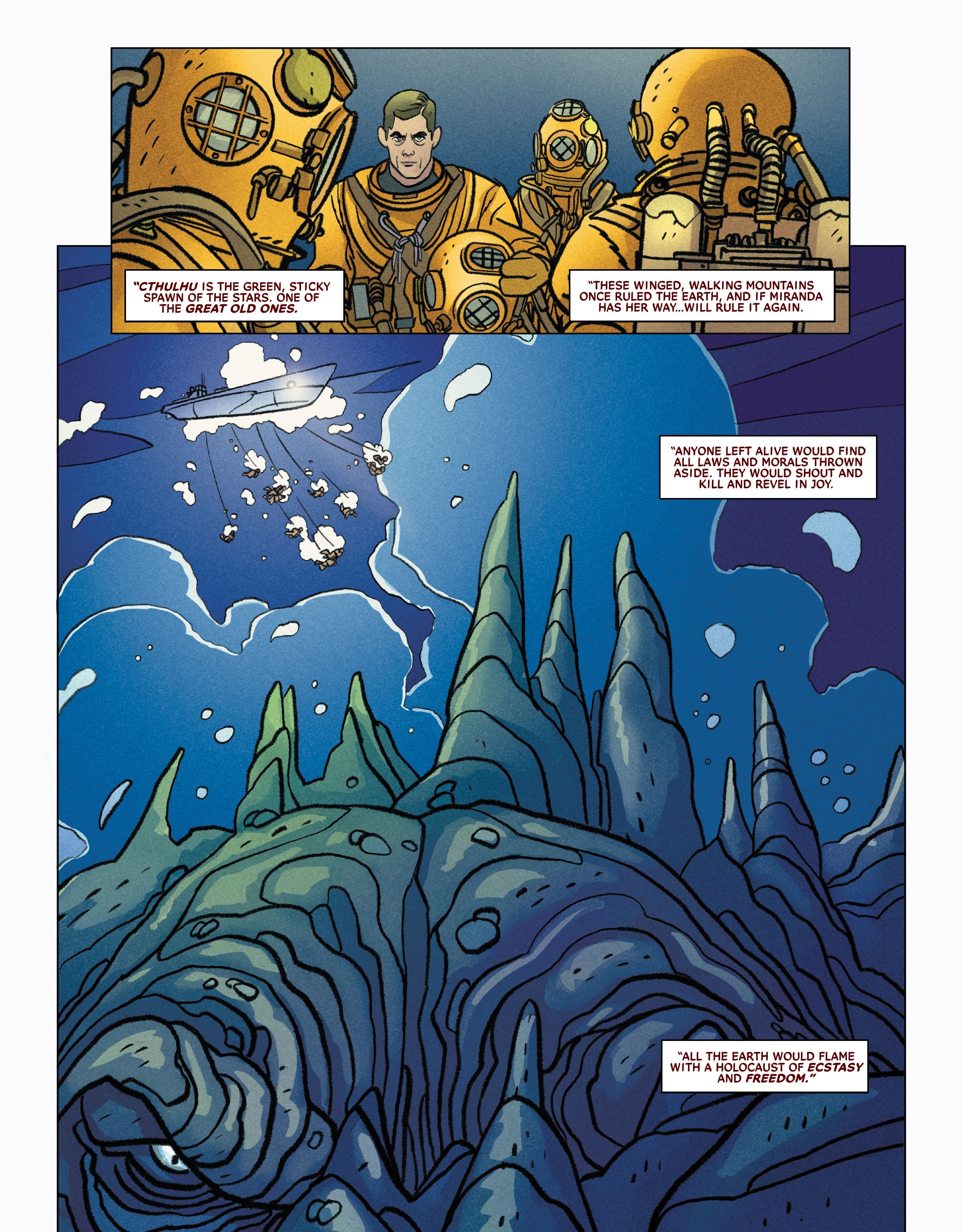 Read online Miskatonic: Even Death May Die comic -  Issue # Full - 37