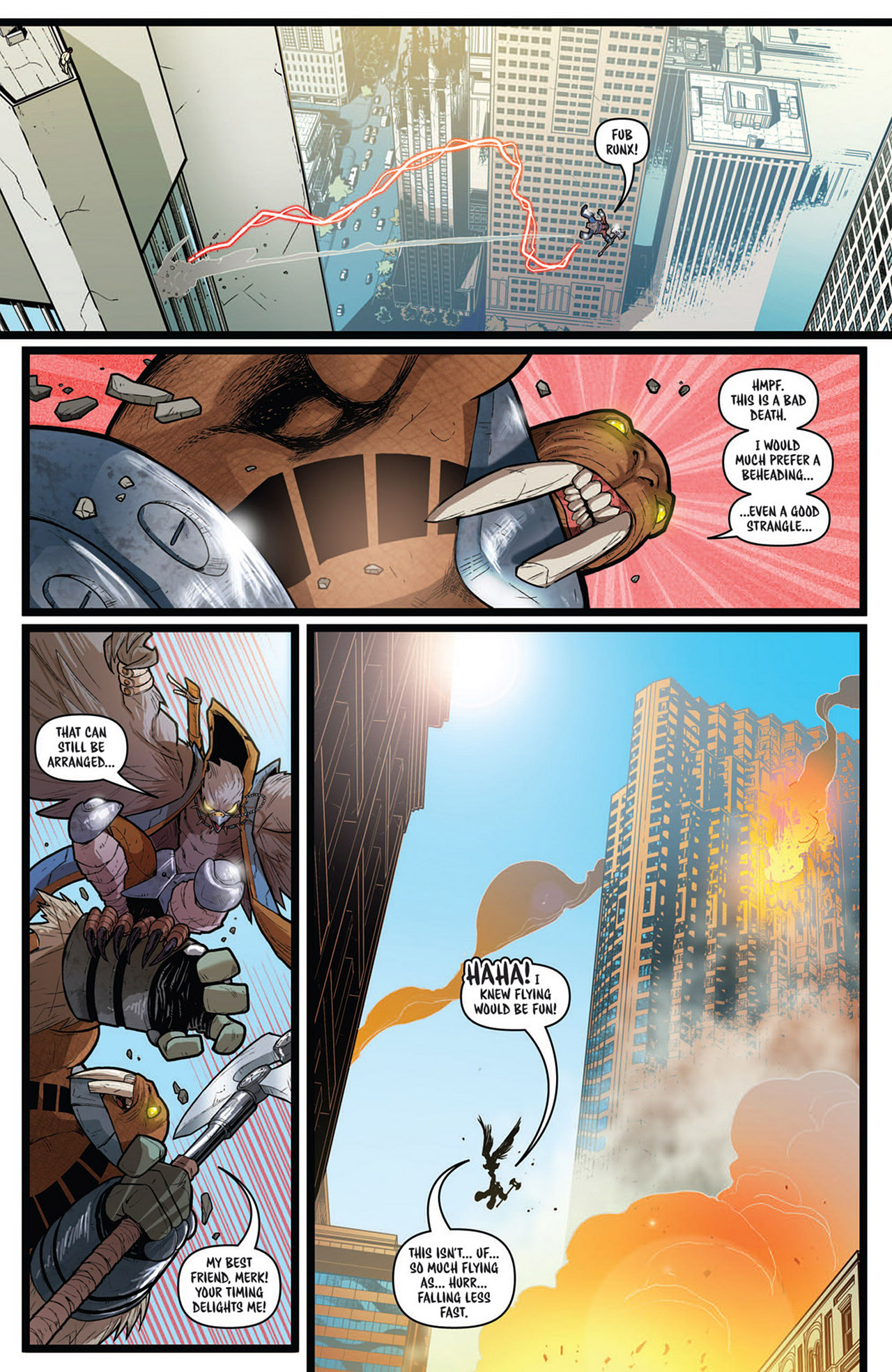 Read online Battle Beasts comic -  Issue #4 - 10