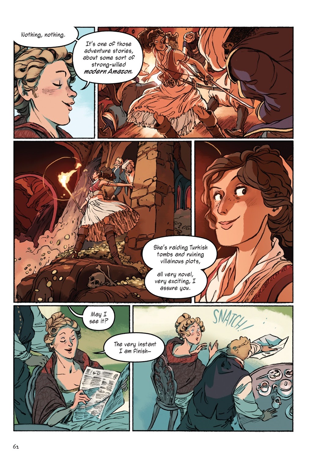 Read online Delilah Dirk and the Pillars of Hercules comic -  Issue # TPB (Part 1) - 61