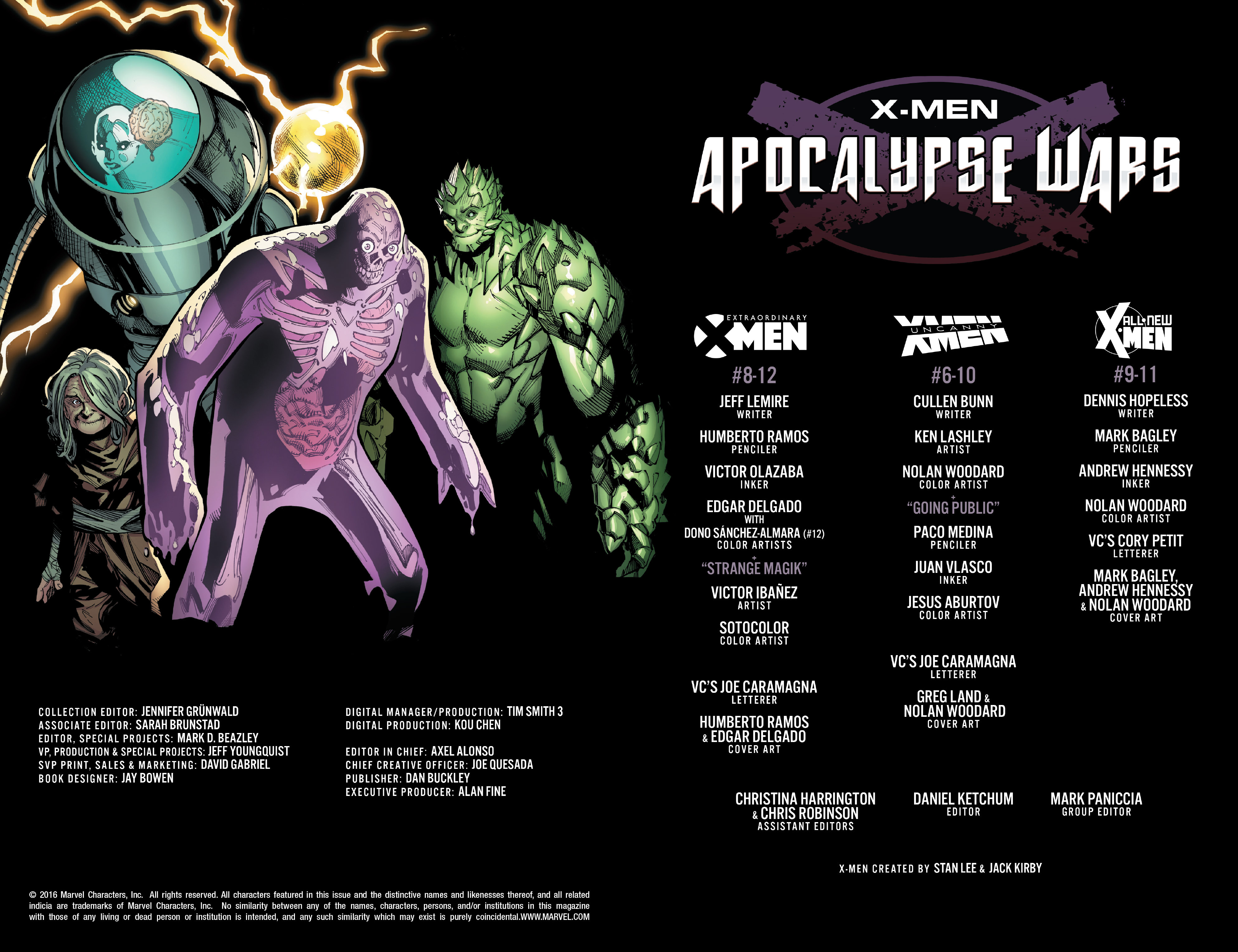 Read online X-Men: Apocalypse Wars comic -  Issue # TPB 1 - 3