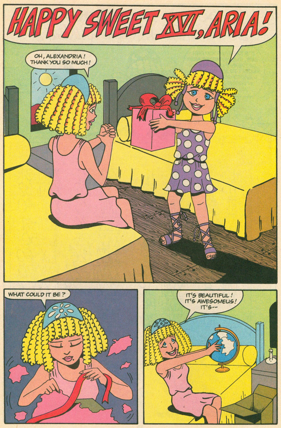Read online Sweet XVI (Sixteen): Back To School Special comic -  Issue # Full - 48