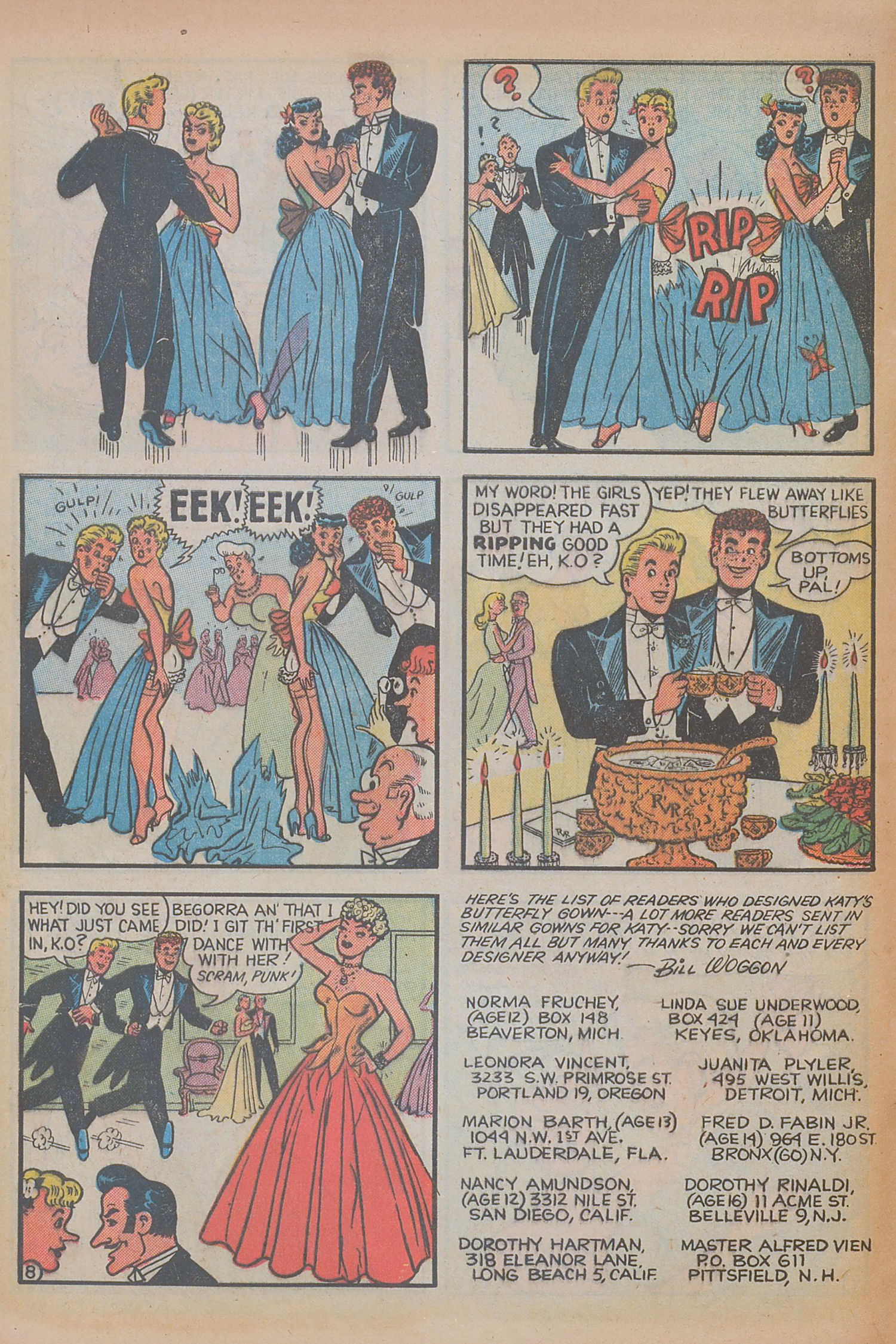 Read online Katy Keene (1949) comic -  Issue #9 - 10