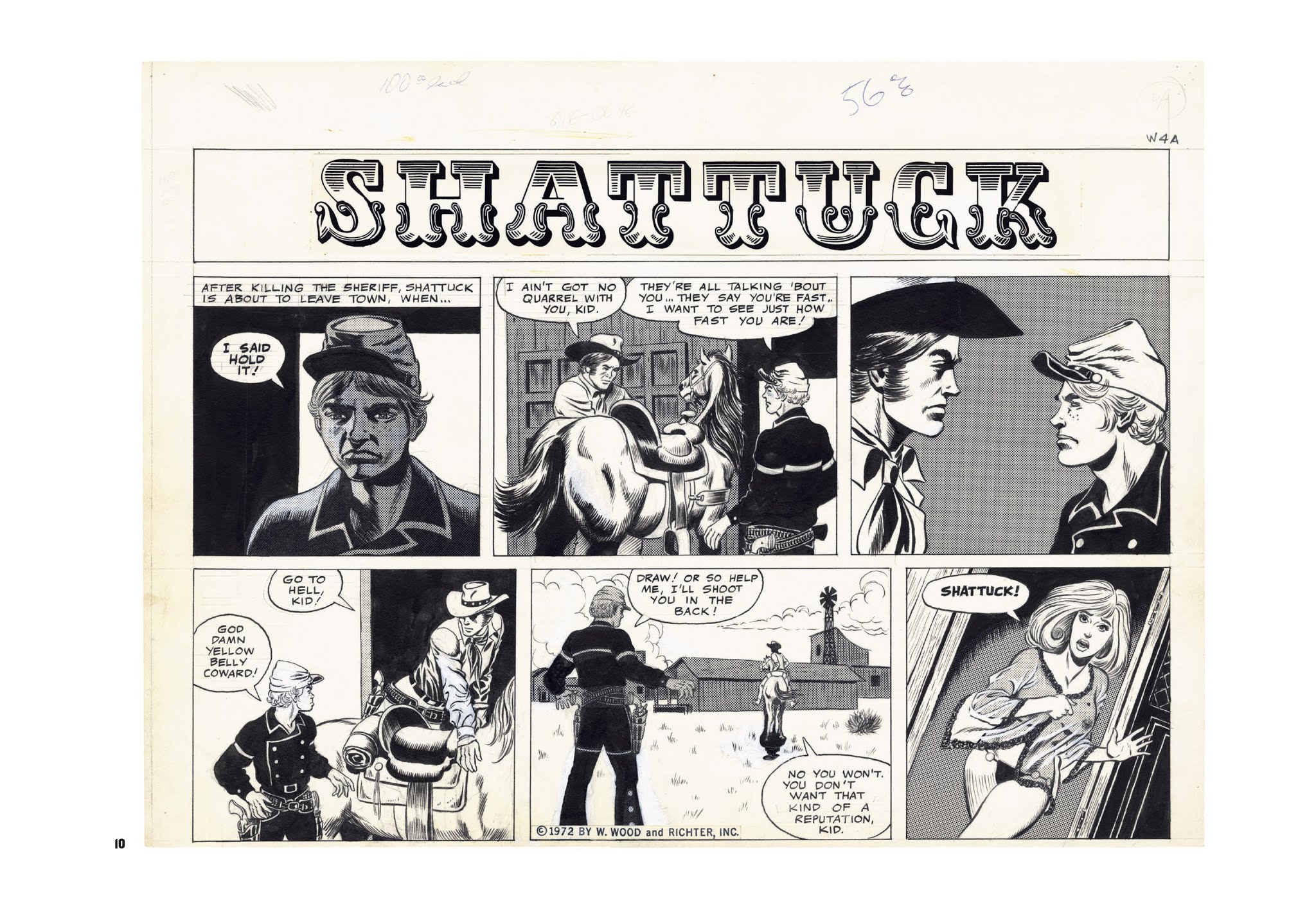 Read online Wallace Wood Presents Shattuck comic -  Issue # TPB - 10