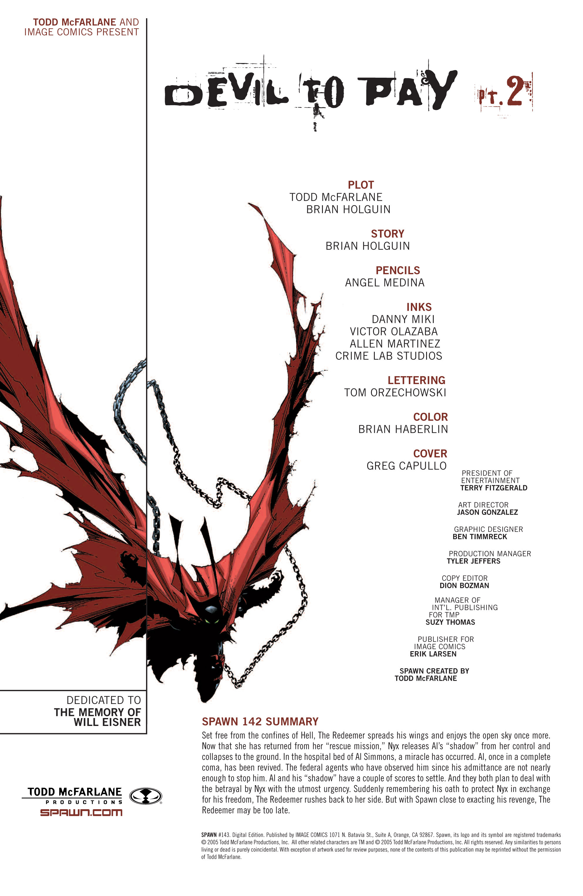 Read online Spawn comic -  Issue #143 - 2