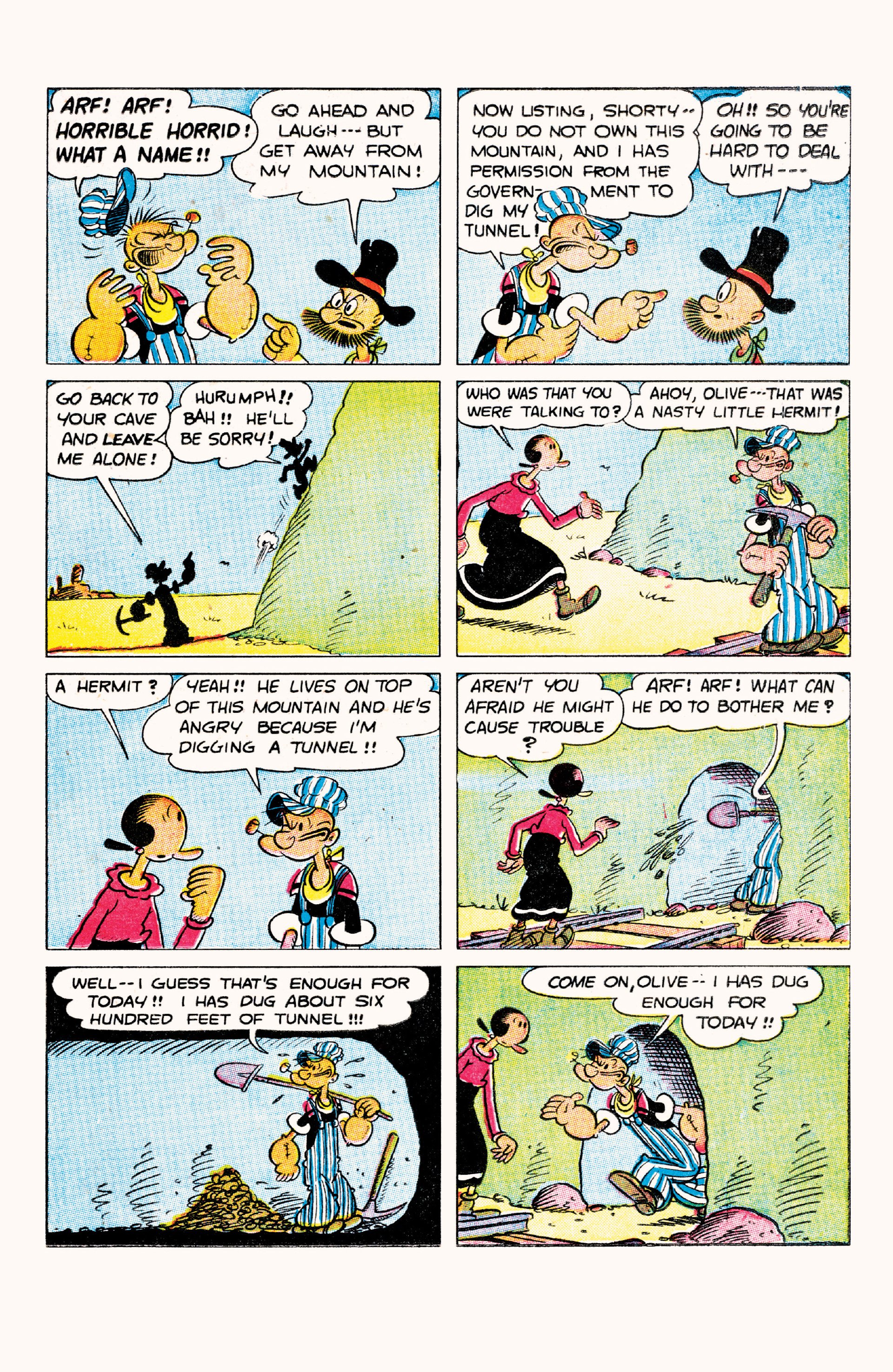 Read online Classic Popeye comic -  Issue #18 - 21