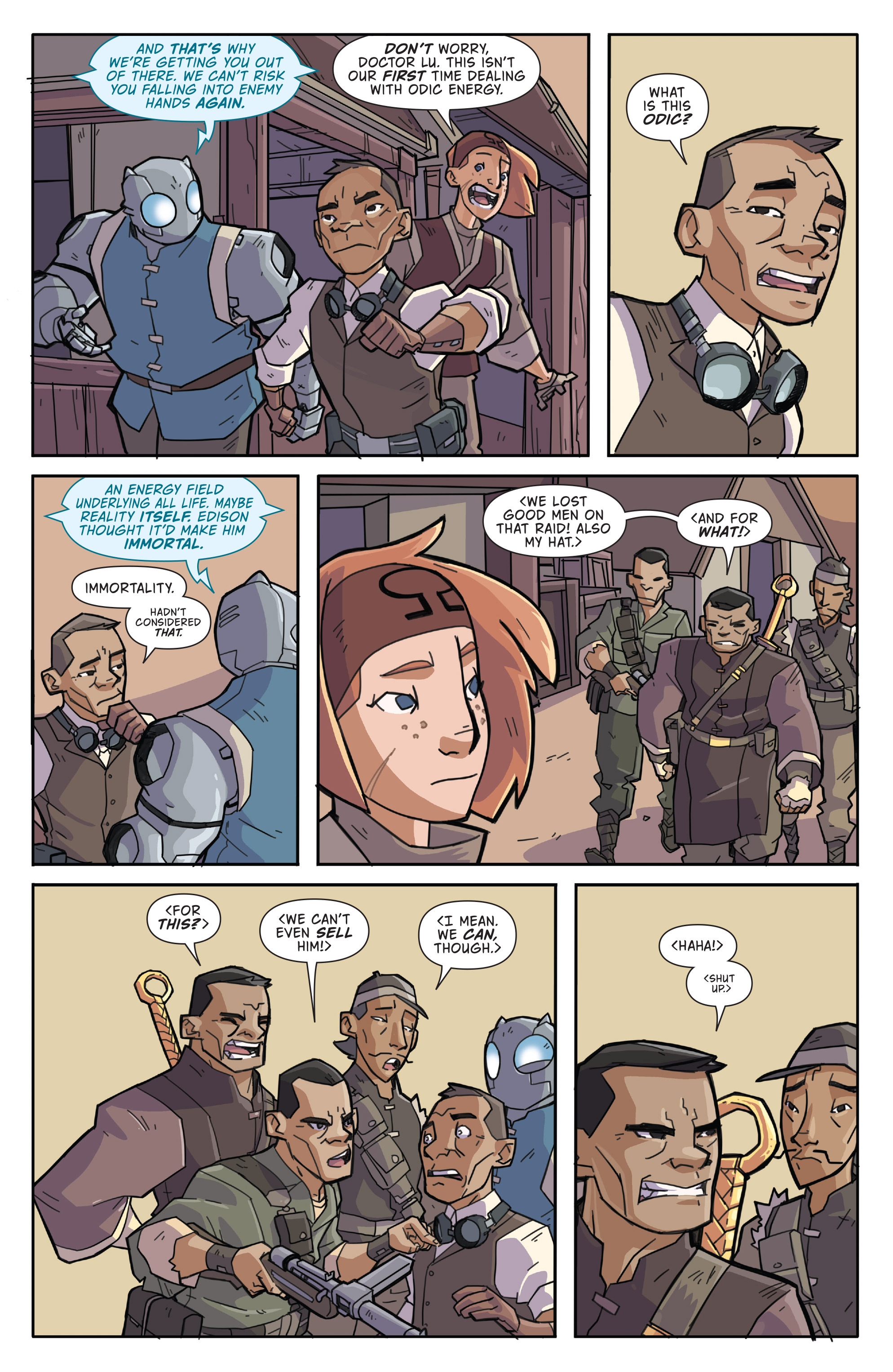 Read online Atomic Robo and the Temple of Od comic -  Issue #3 - 8