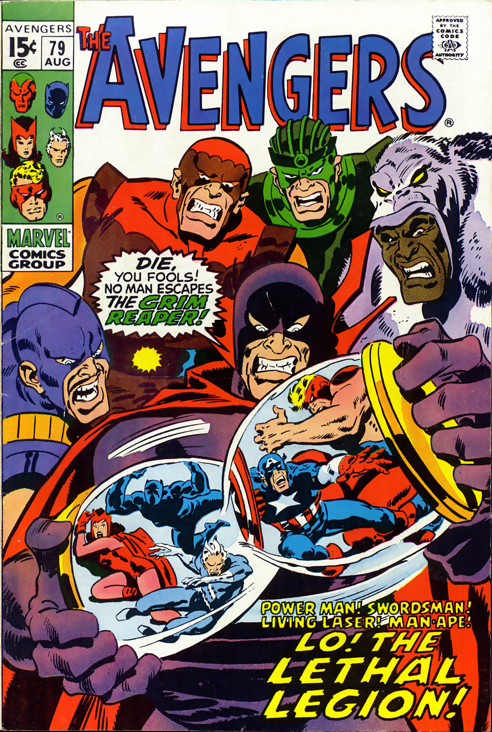 Read online The Avengers (1963) comic -  Issue #79 - 1
