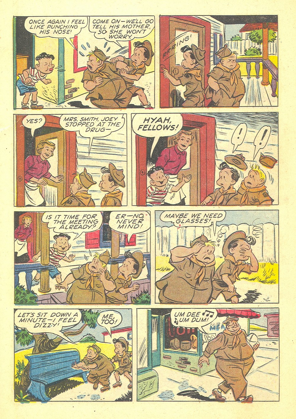 Read online Four Color Comics comic -  Issue #550 - 19