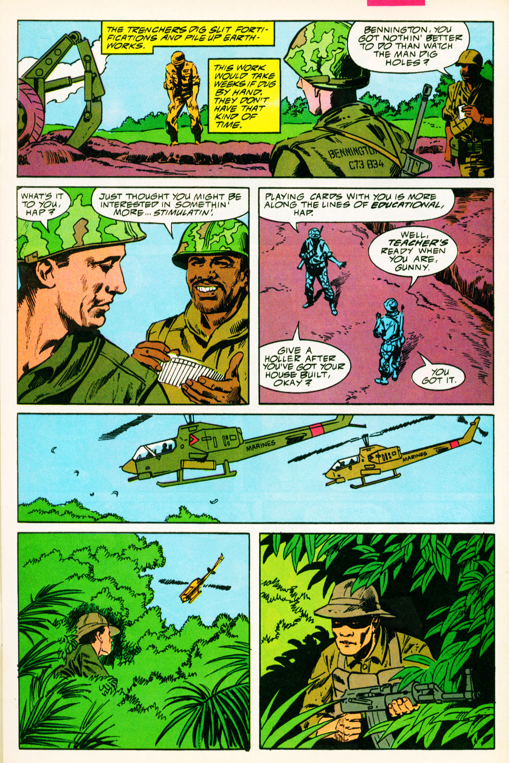 Read online The 'Nam comic -  Issue #48 - 6