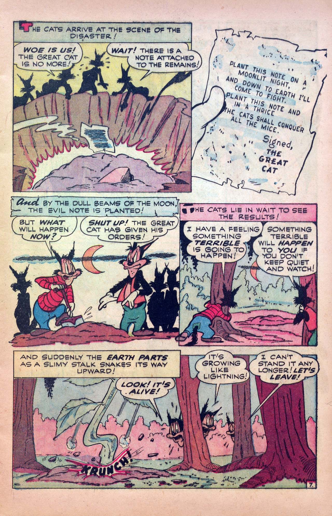 Read online Paul Terry's Mighty Mouse Comics comic -  Issue #4 - 9