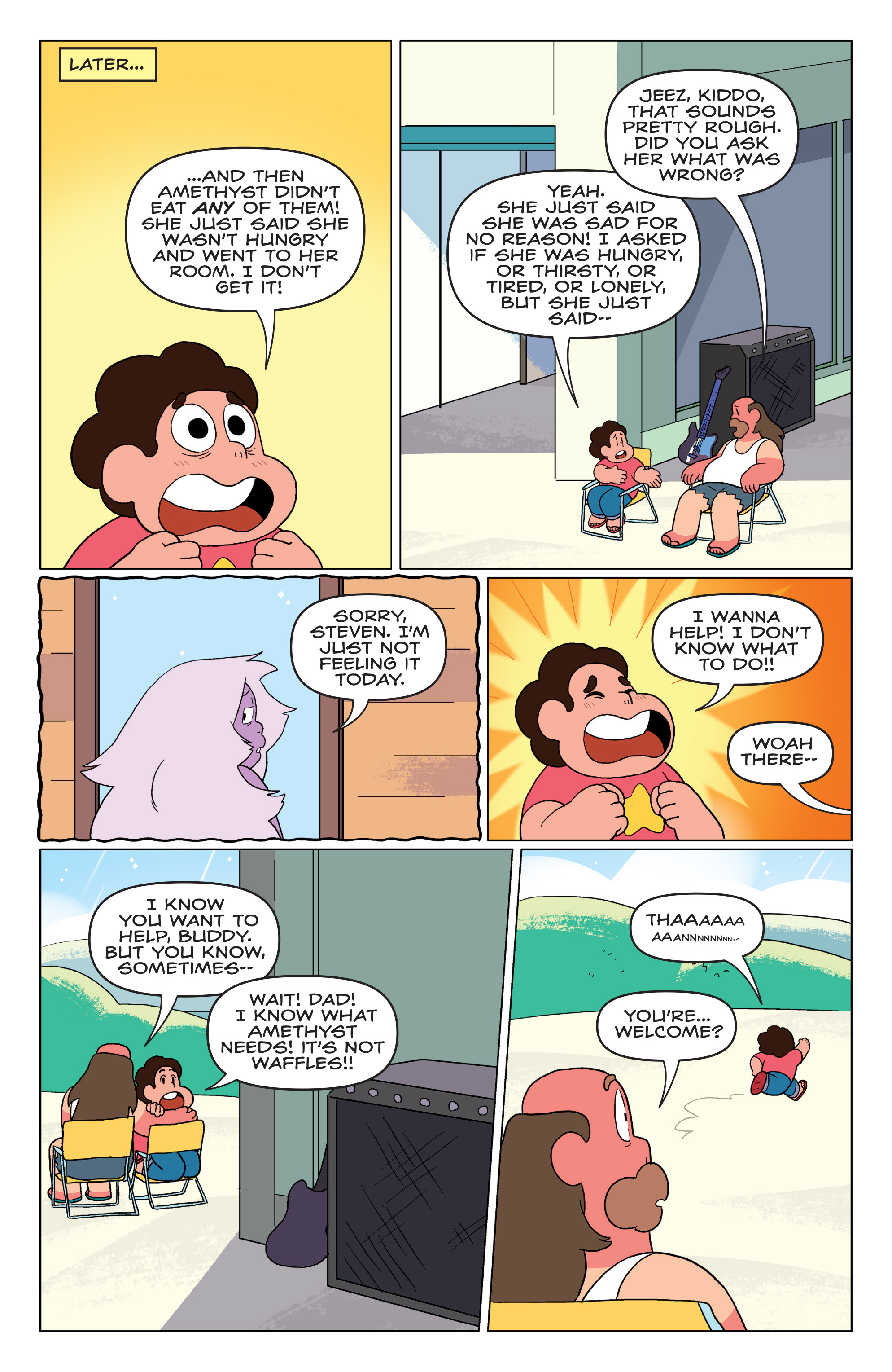 Read online Steven Universe Ongoing comic -  Issue #29 - 6