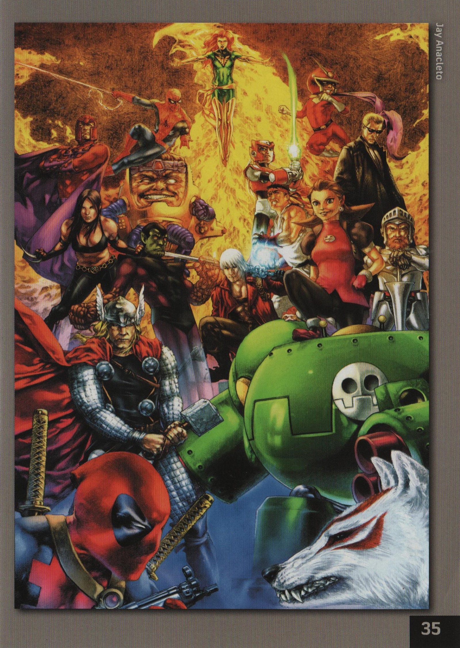 Read online Marvel vs Capcom 3: Fate of Two Worlds comic -  Issue # Full - 35