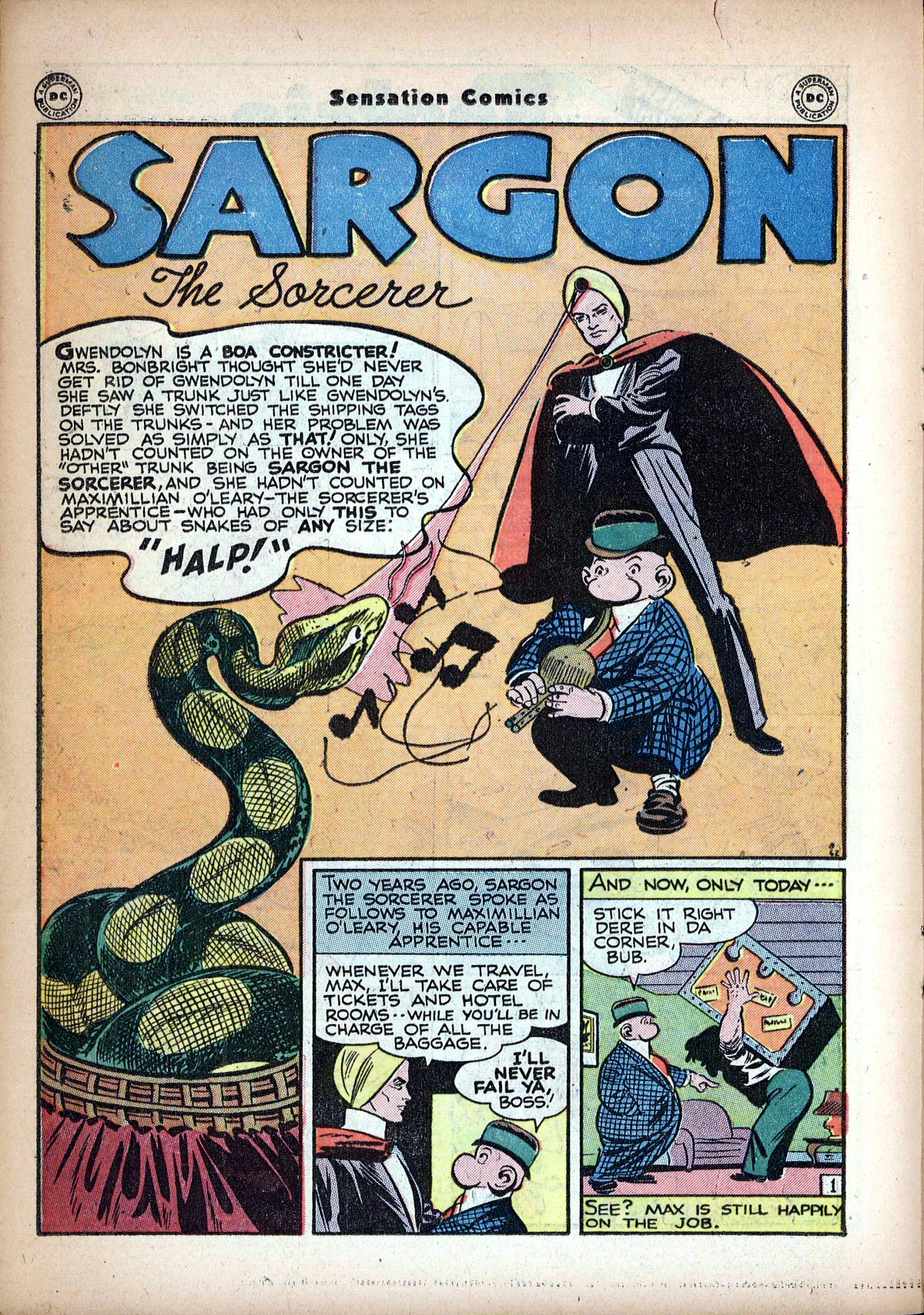 Read online Sensation (Mystery) Comics comic -  Issue #62 - 24