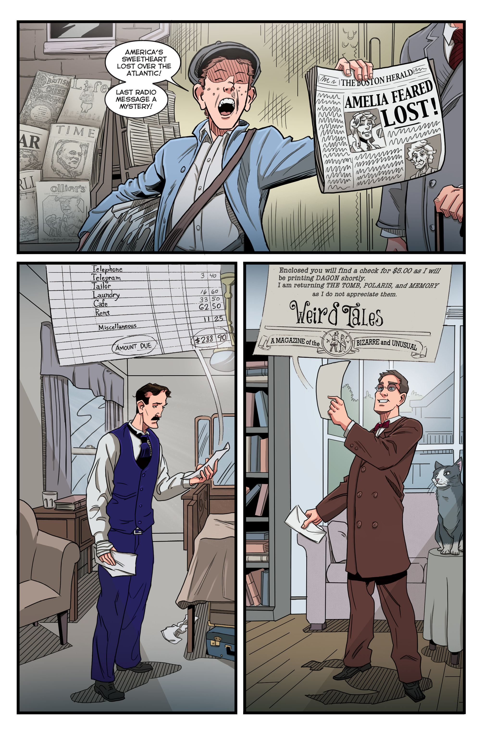 Read online Herald: Lovecraft and Tesla comic -  Issue #4 - 3