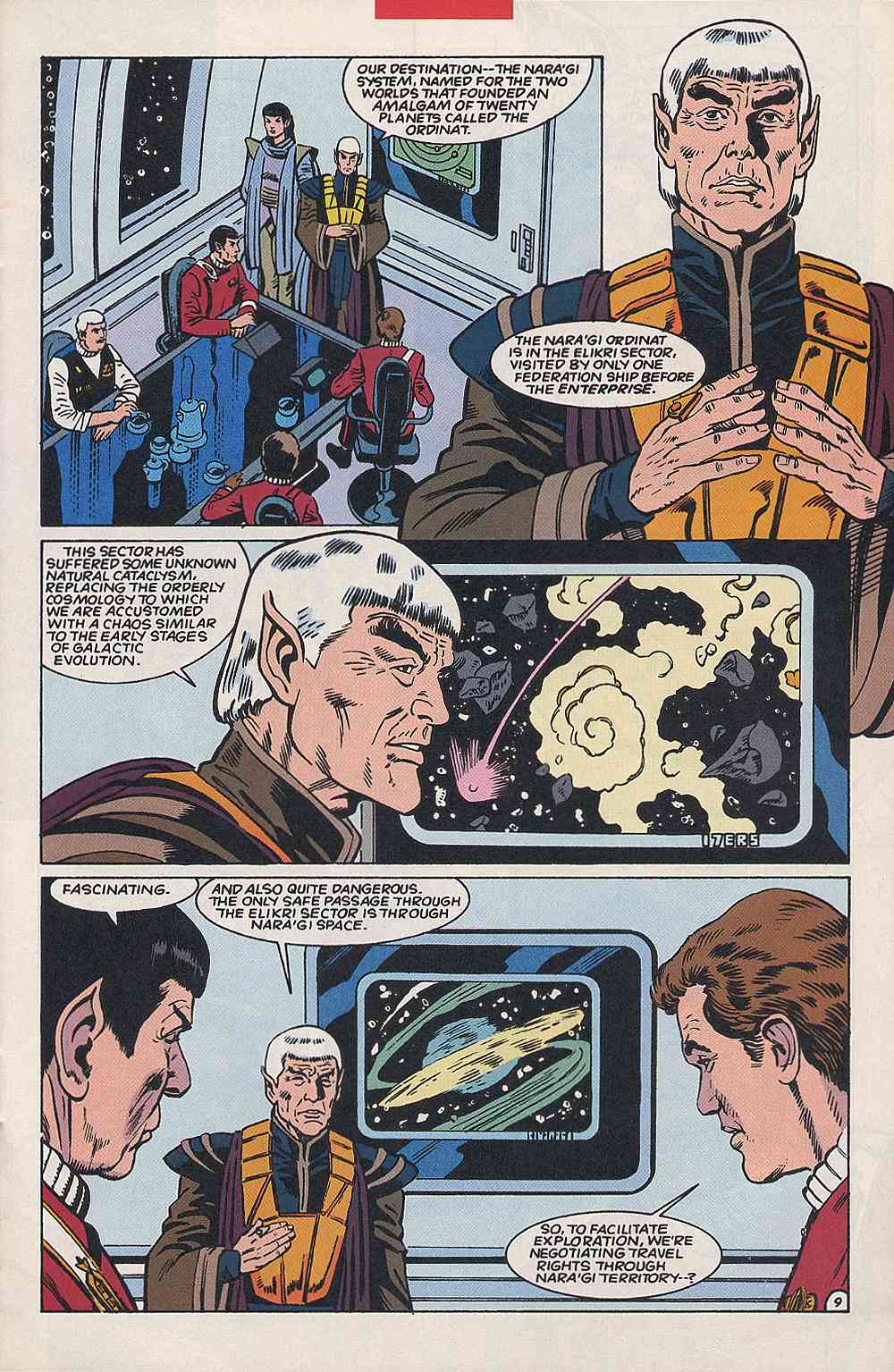 Read online Star Trek (1989) comic -  Issue #65 - 10