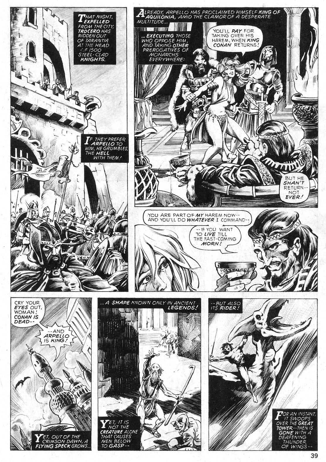 Read online The Savage Sword Of Conan comic -  Issue #30 - 38