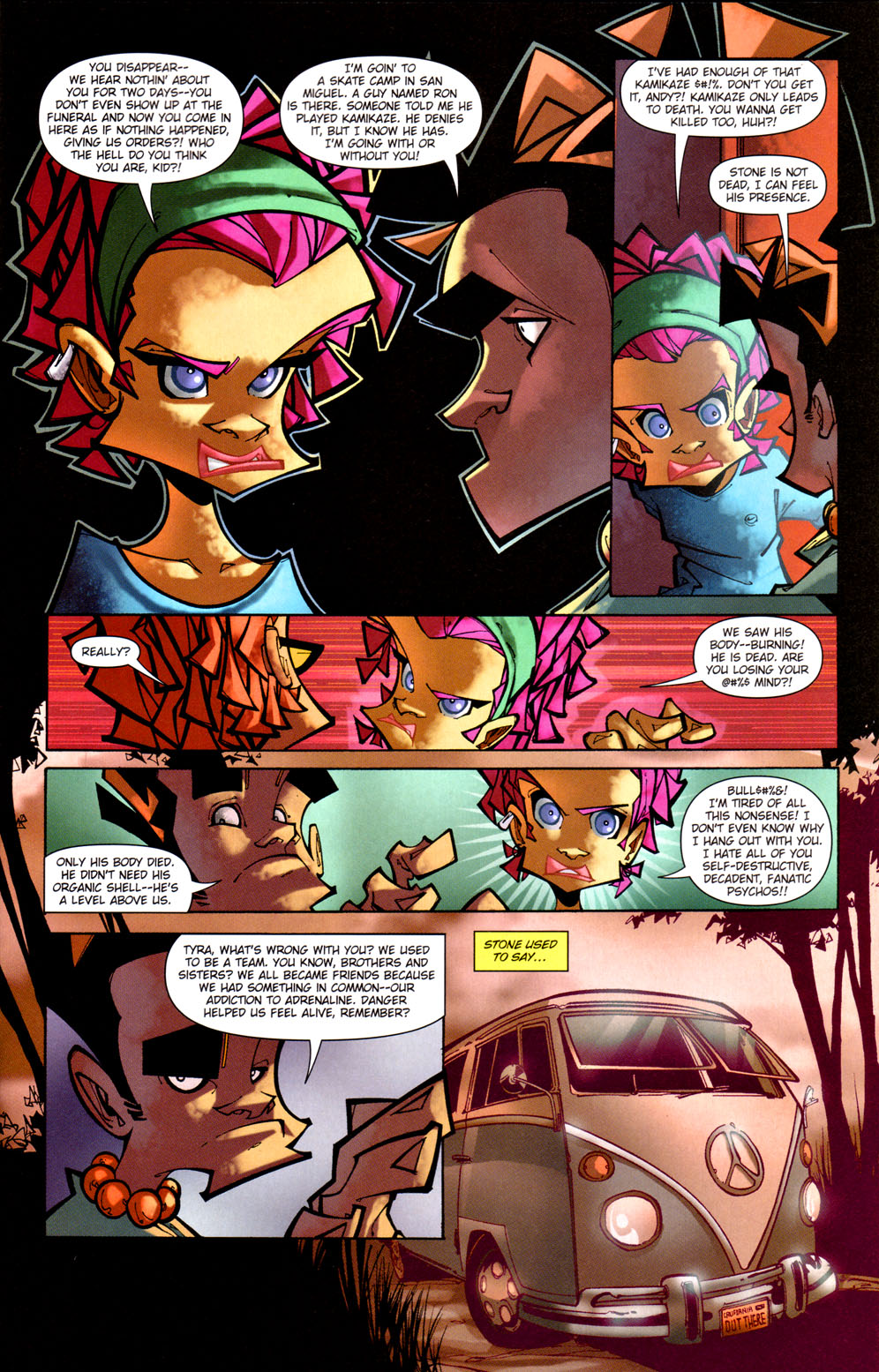 Read online Kamikaze comic -  Issue #3 - 10