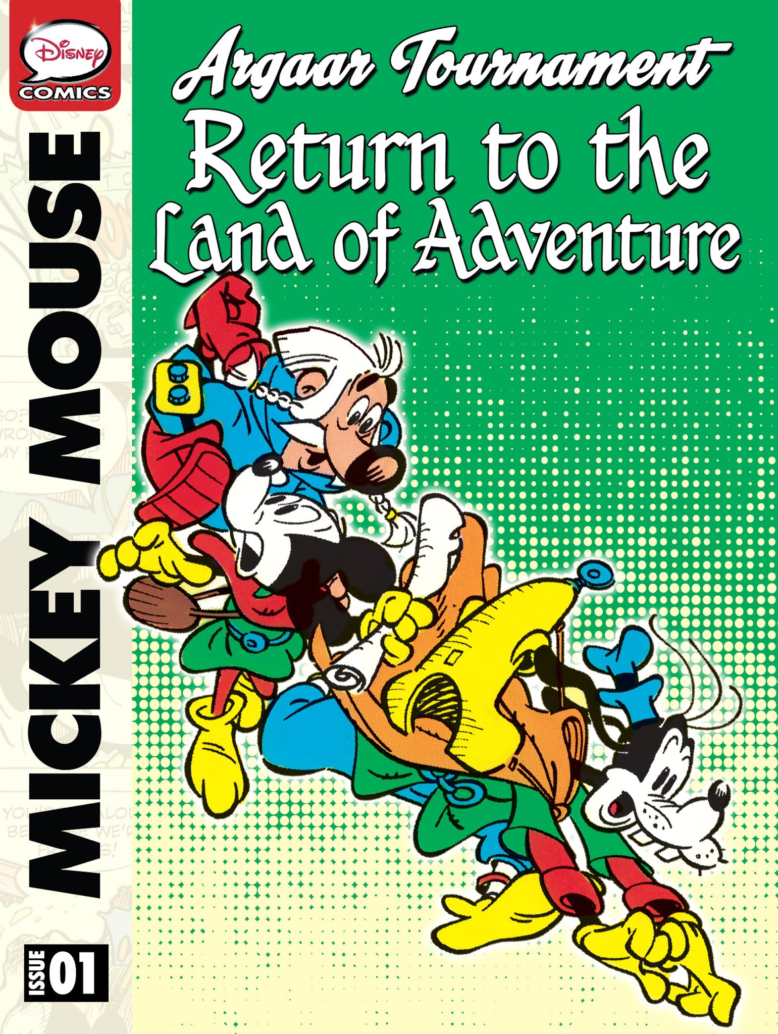 Read online Mickey Mouse and the Argaar Tournament: Return to the Land of Adventure comic -  Issue #1 - 1