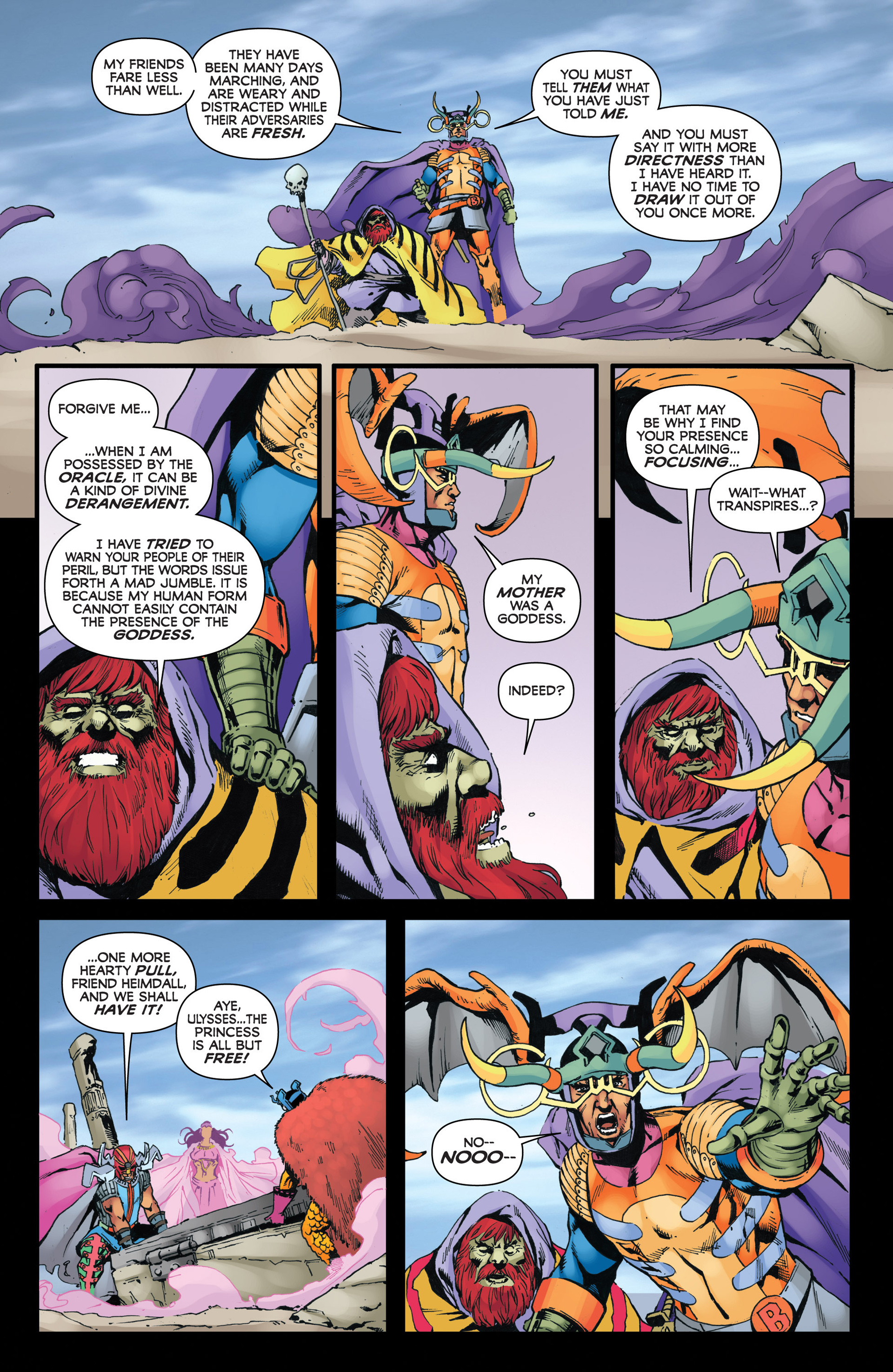 Read online Kirby: Genesis - Dragonsbane comic -  Issue #4 - 9