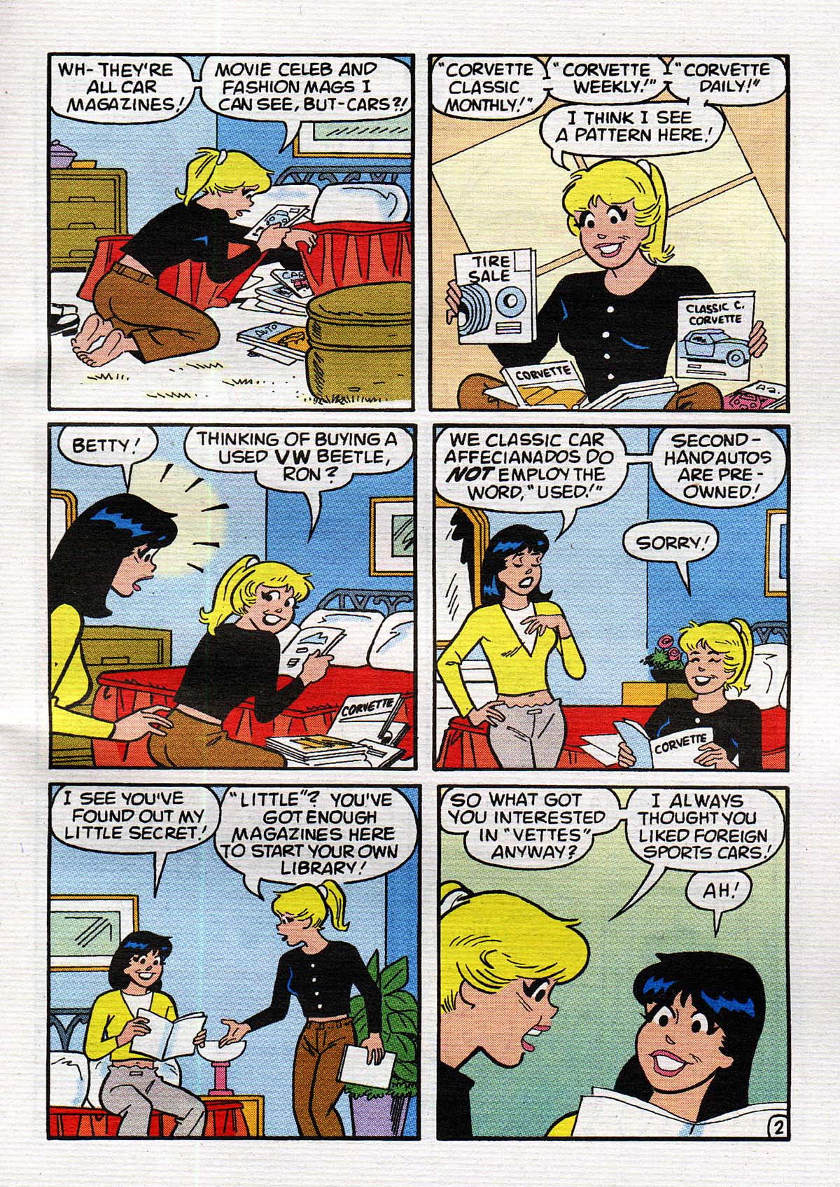 Read online Betty and Veronica Digest Magazine comic -  Issue #151 - 74