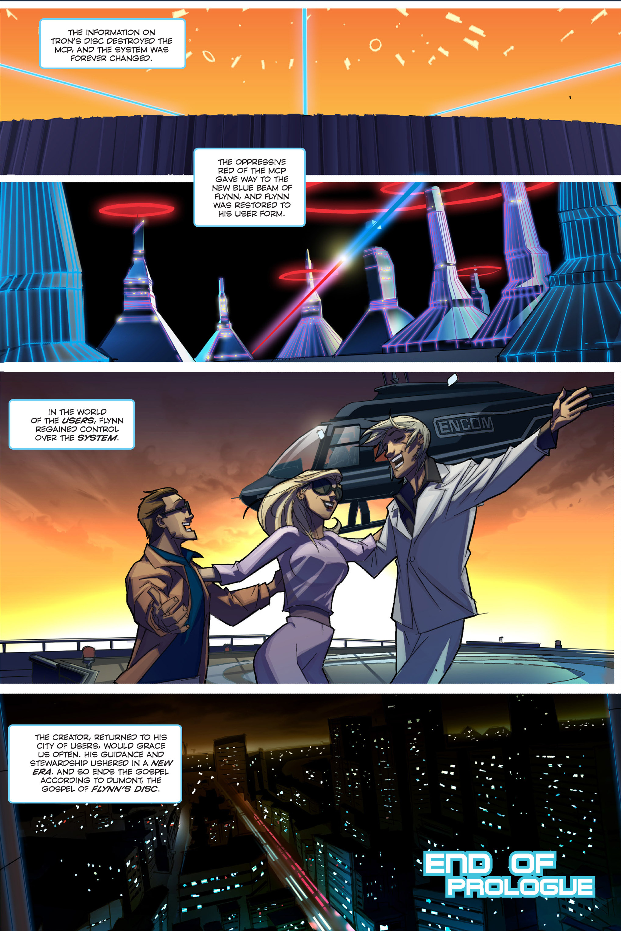Read online TRON: Betrayal comic -  Issue # TPB - 12