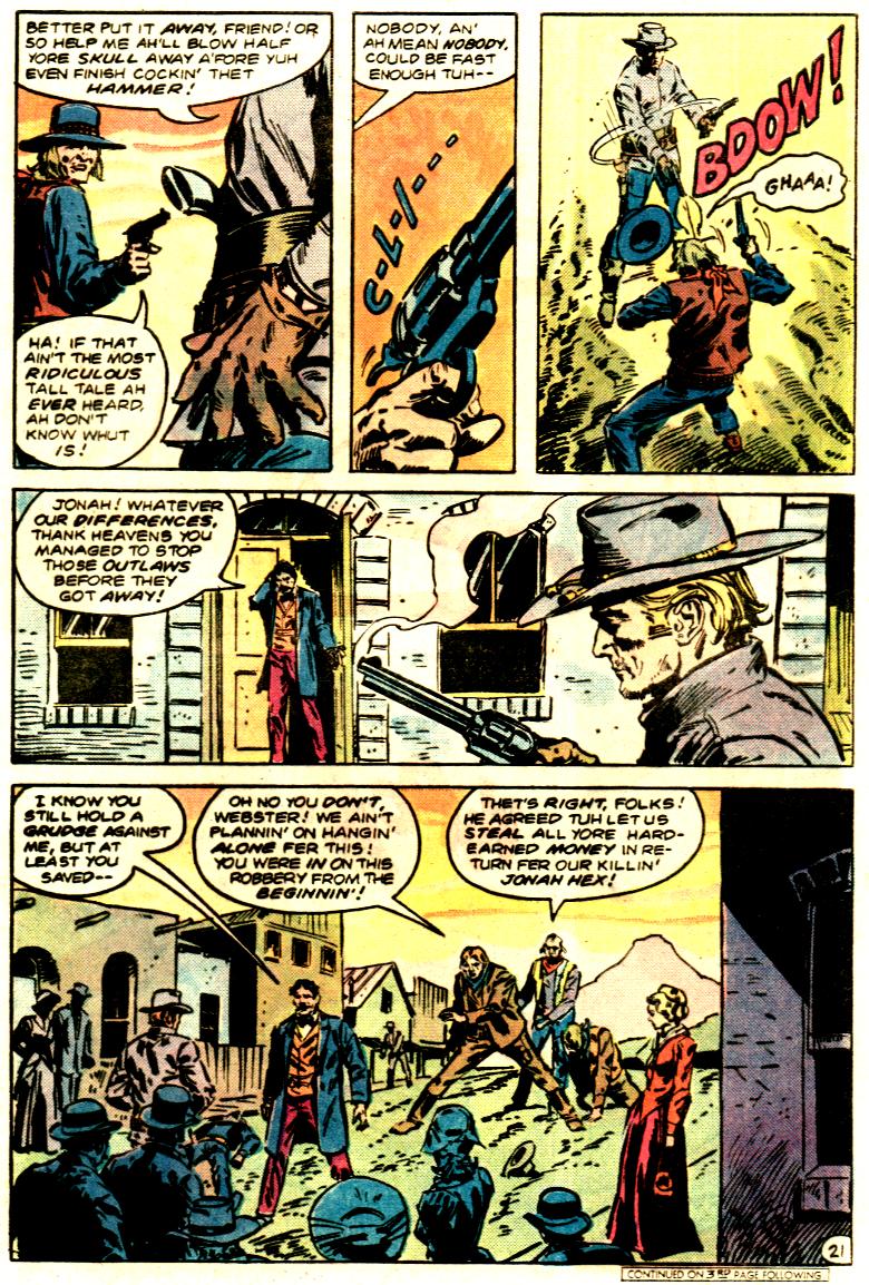 Read online Jonah Hex (1977) comic -  Issue #66 - 22