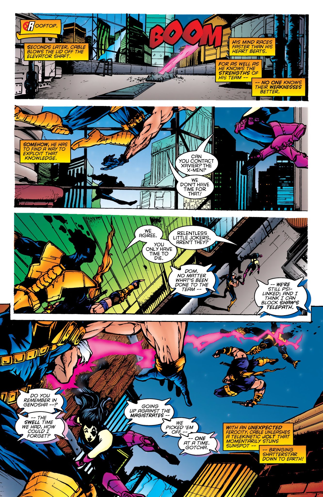 Read online Cable & X-Force: Onslaught Rising comic -  Issue # TPB - 95